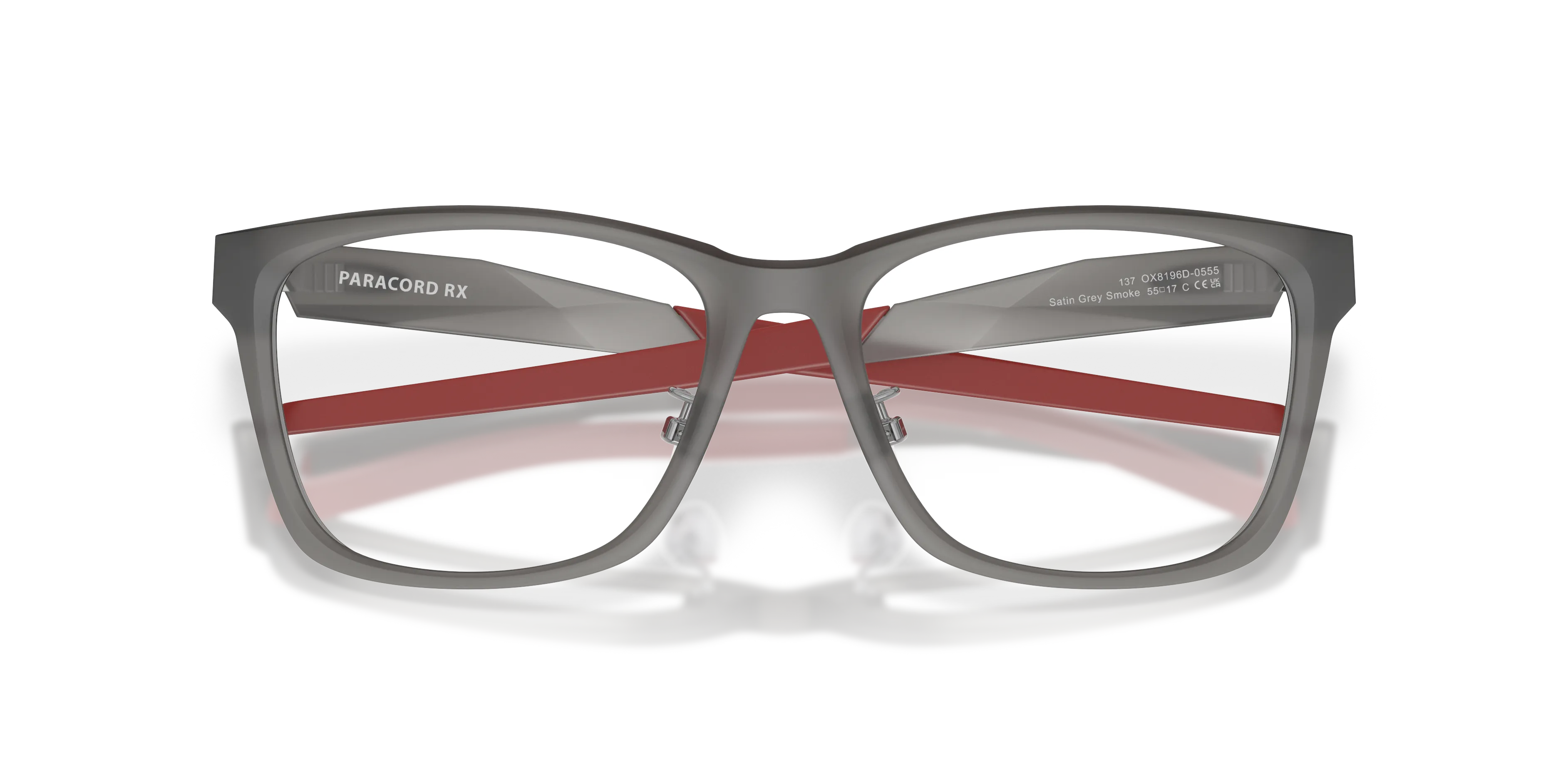 Oakley OX8196D PARACORD RX 819605 Montature da vista O_Matter Grigio Trasparente Squadrata Normale - immagine 2