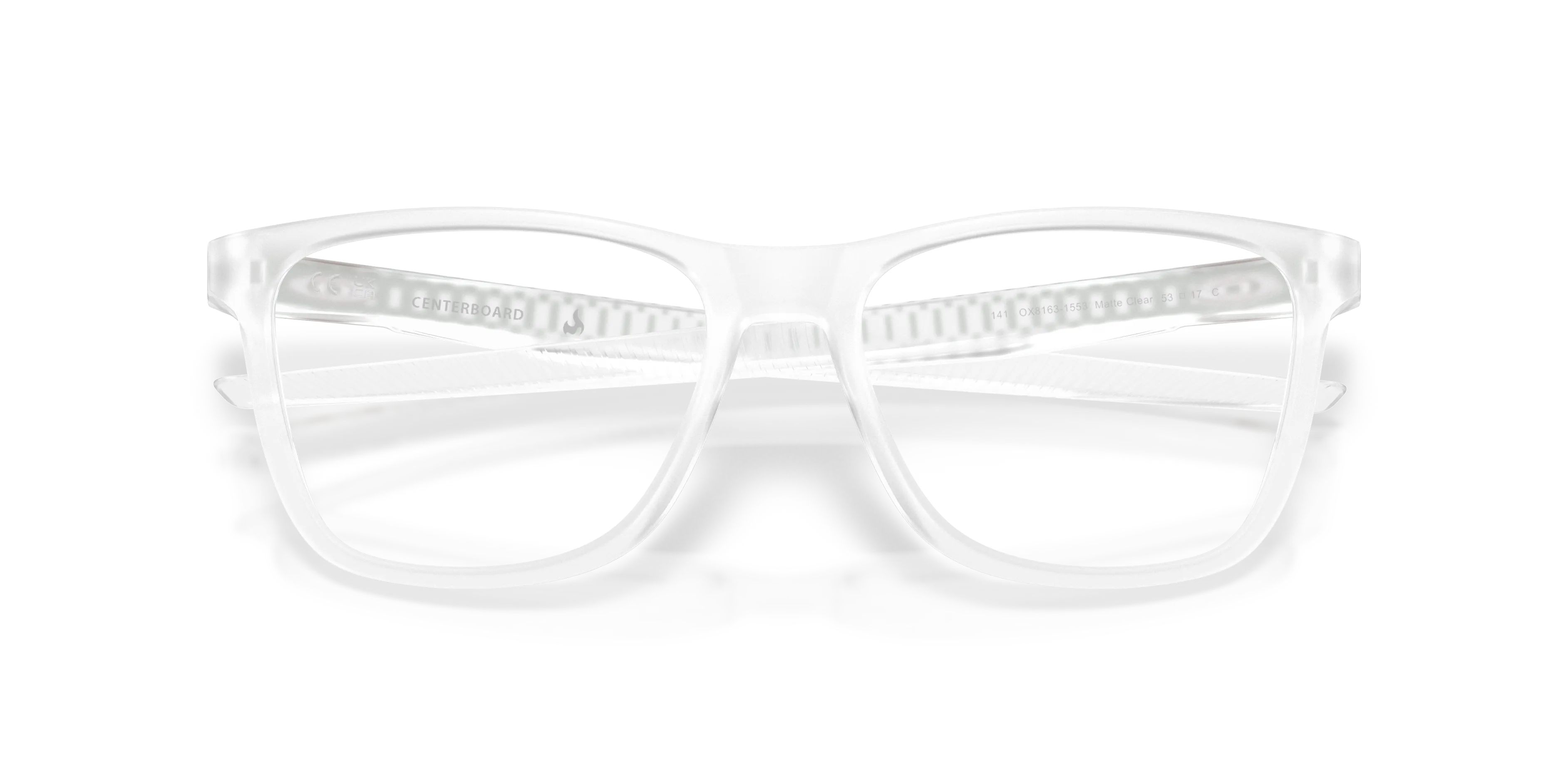 Oakley OX8163 CENTERBOARD 816315 Montature da vista O_Matter Trasparente Trasparente Rotonda Normale - immagine 2
