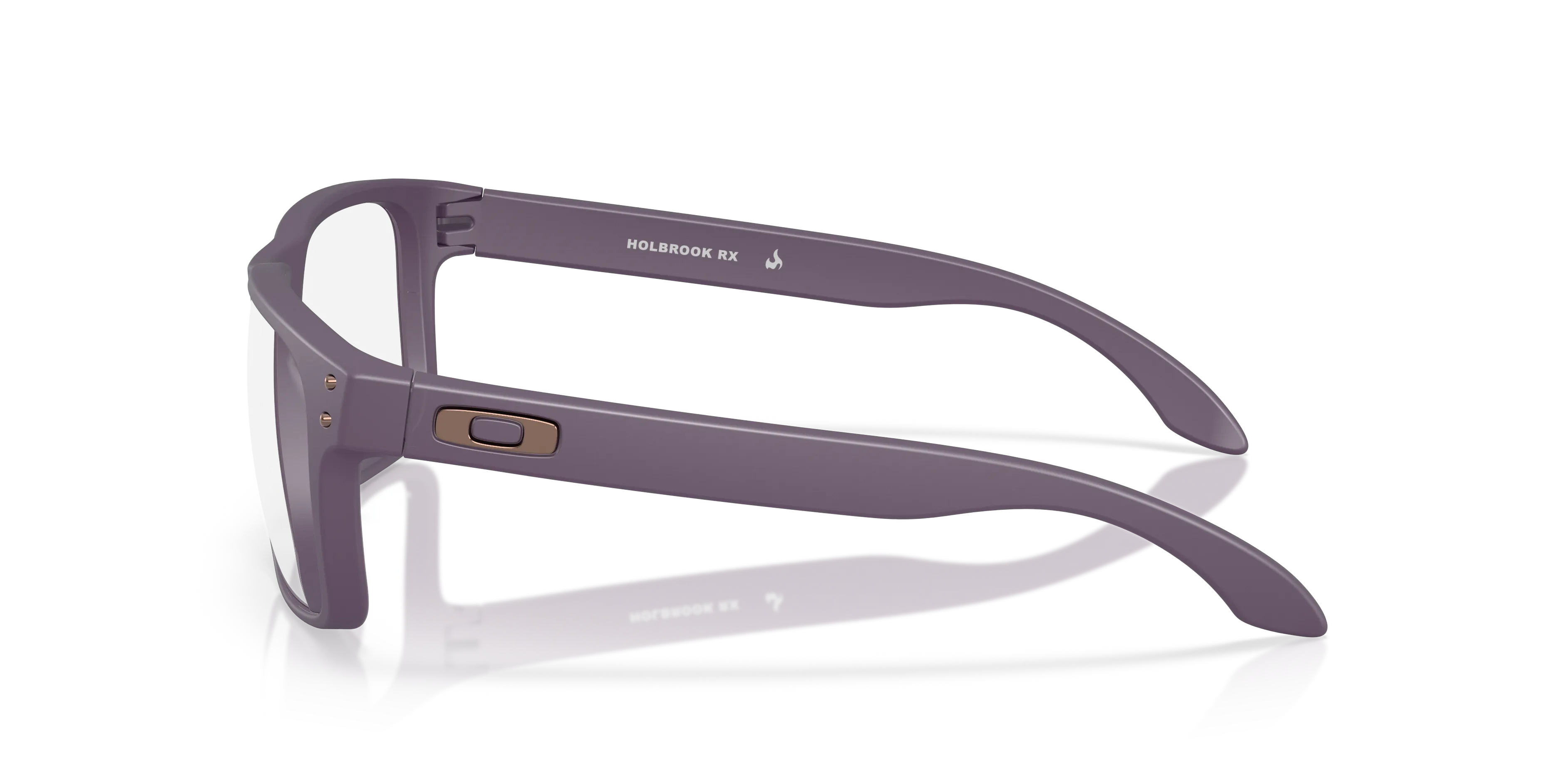 Oakley OX8156 HOLBROOK RX 815619 Montature da vista O_Matter Viola Trasparente Squadrata Normale - immagine 4
