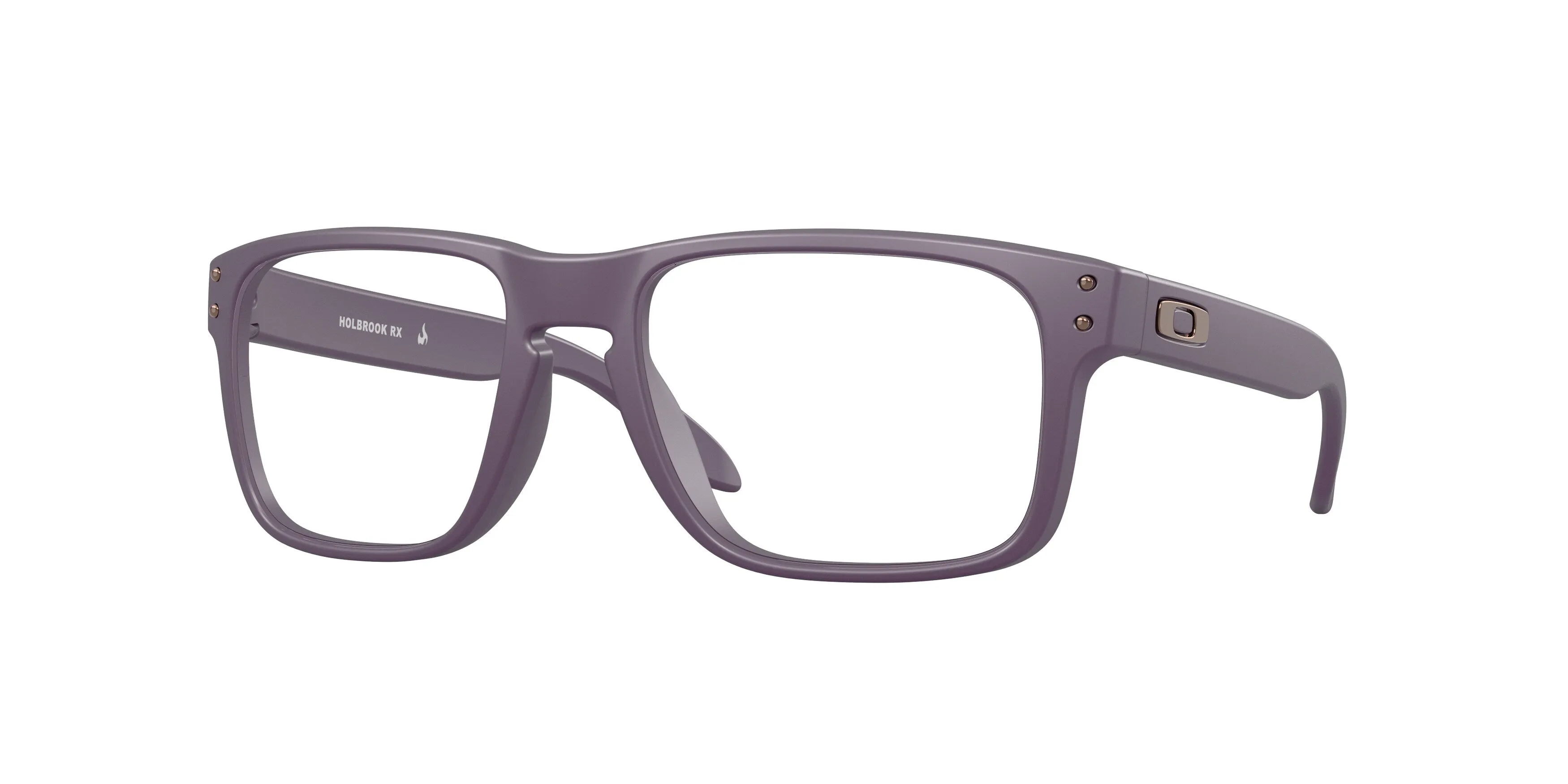 Oakley OX8156 HOLBROOK RX 815619 Montature da vista O_Matter Viola Trasparente Squadrata Normale - immagine 1