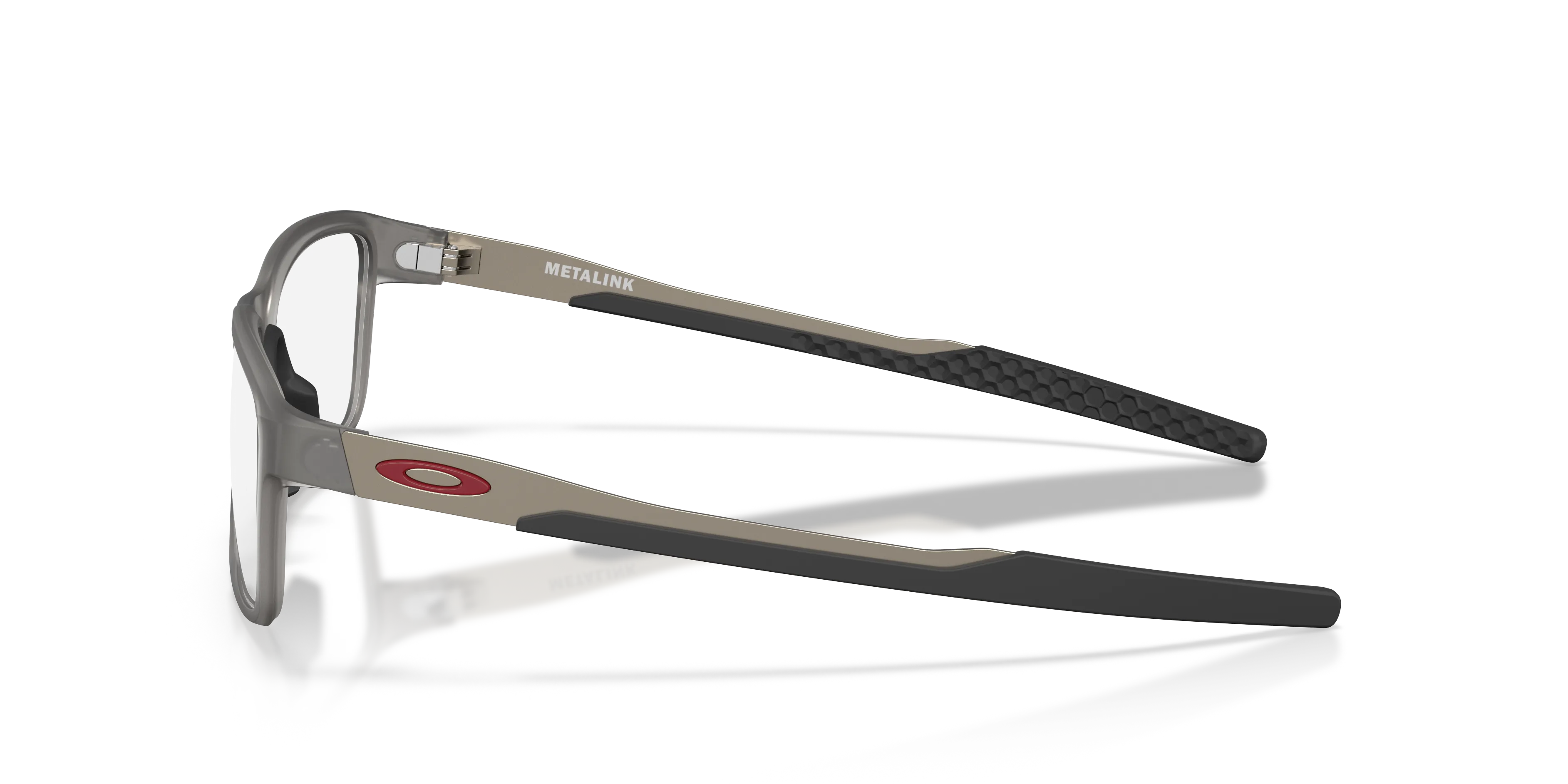 Oakley OX8153 METALINK 815319 Montature da vista O_Matter Grigio Trasparente Squadrata Normale - immagine 4