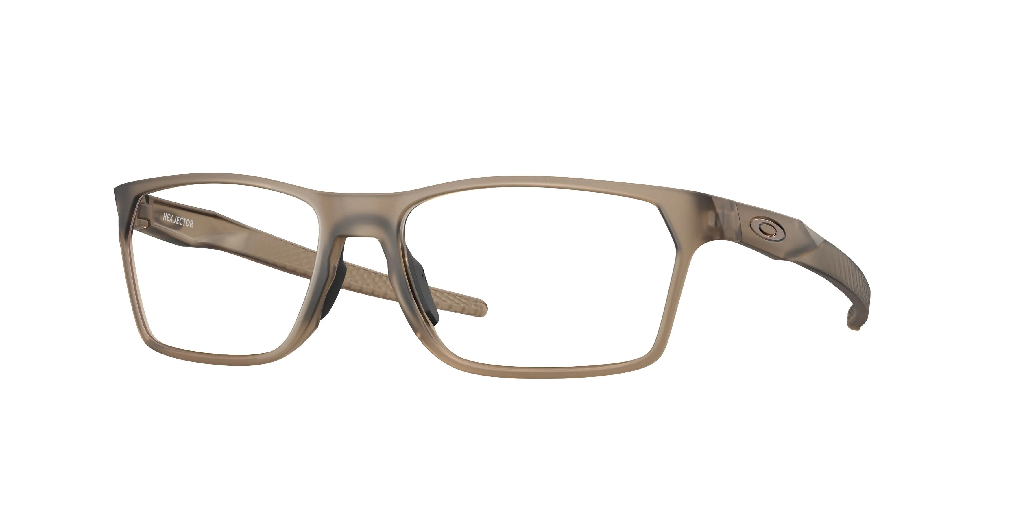 Oakley OX8032 HEX JECTOR 803213 Montature da vista O_Matter Marrone Trasparente Squadrata Normale - immagine 1