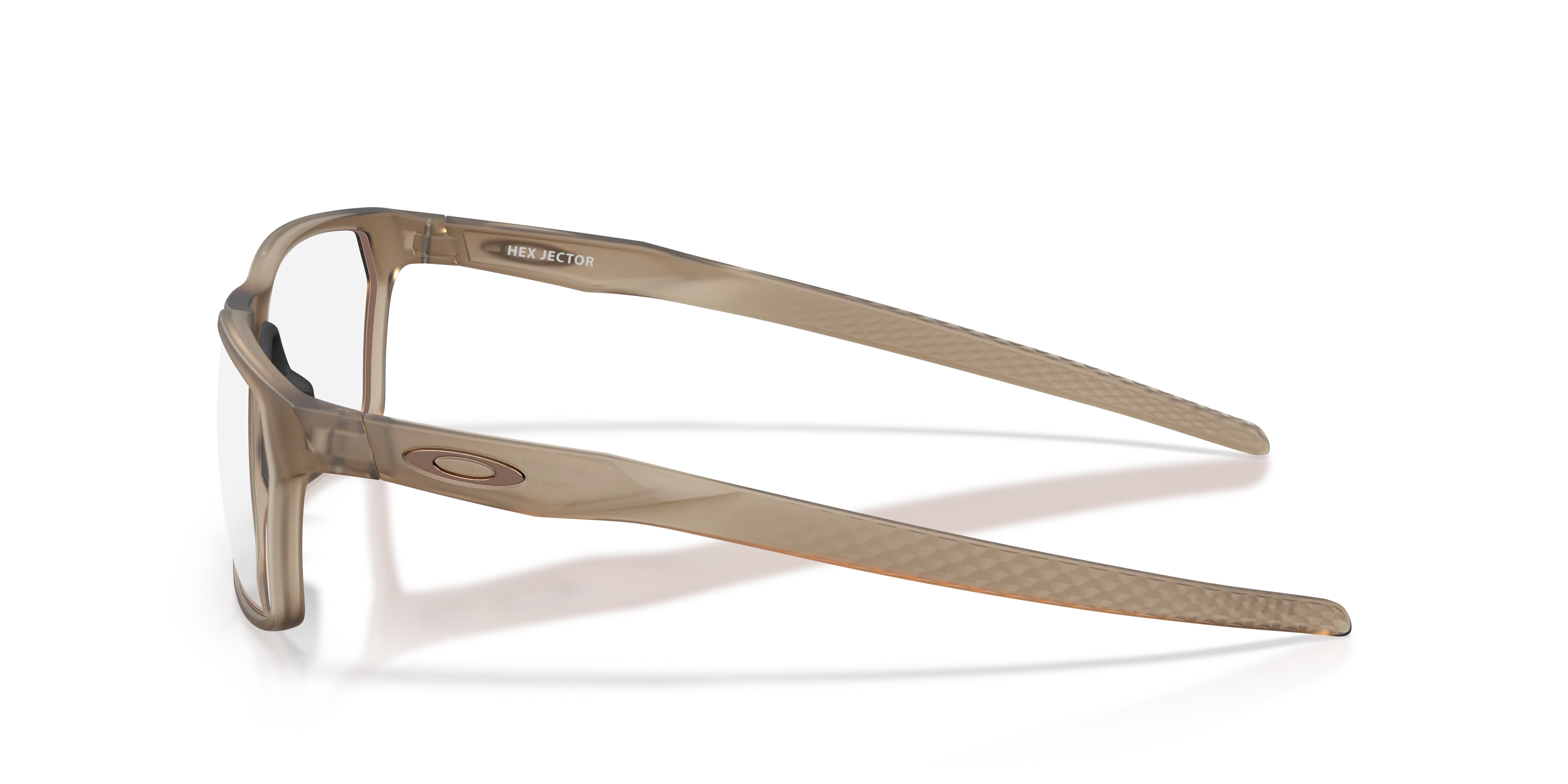 Oakley OX8032 HEX JECTOR 803213 Montature da vista O_Matter Marrone Trasparente Squadrata Normale - immagine 4