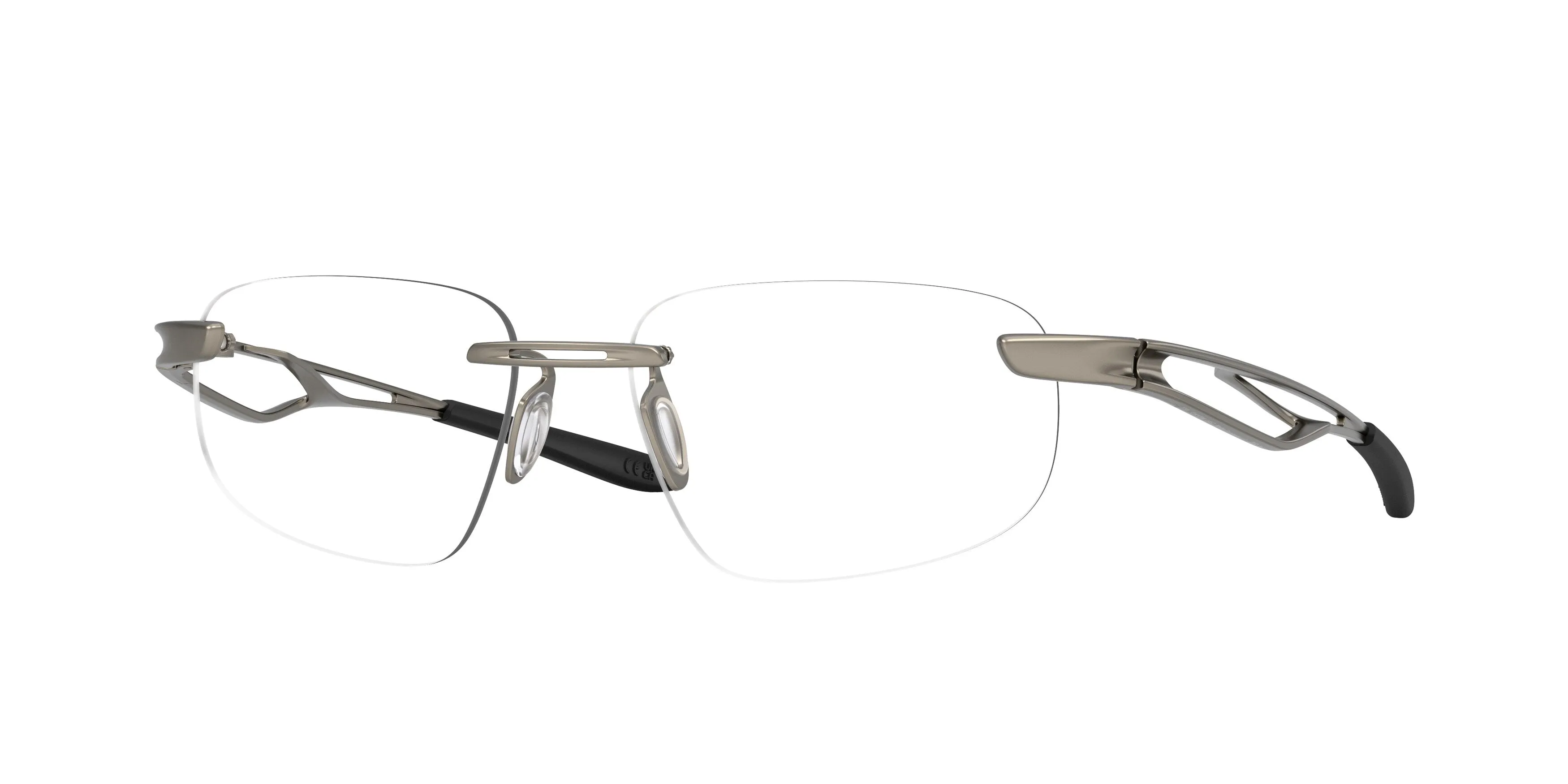 Oakley OX5096 MARAIS 509604 Montature da vista Titanio Grigio Trasparente Squadrata Normale - immagine 1