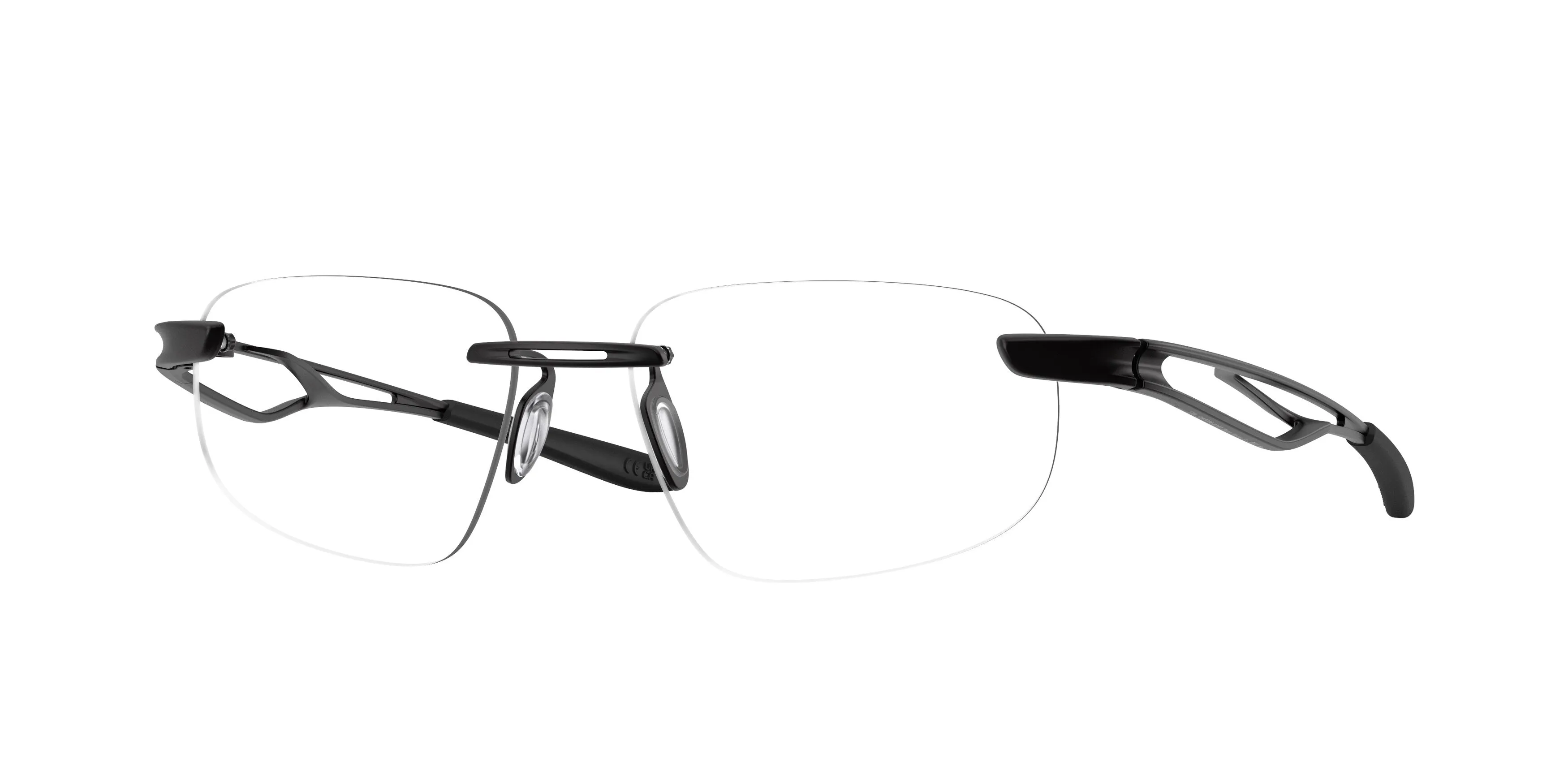 Oakley OX5096 MARAIS 509601 Montature da vista Titanio Nero Trasparente Squadrata Normale - immagine 1