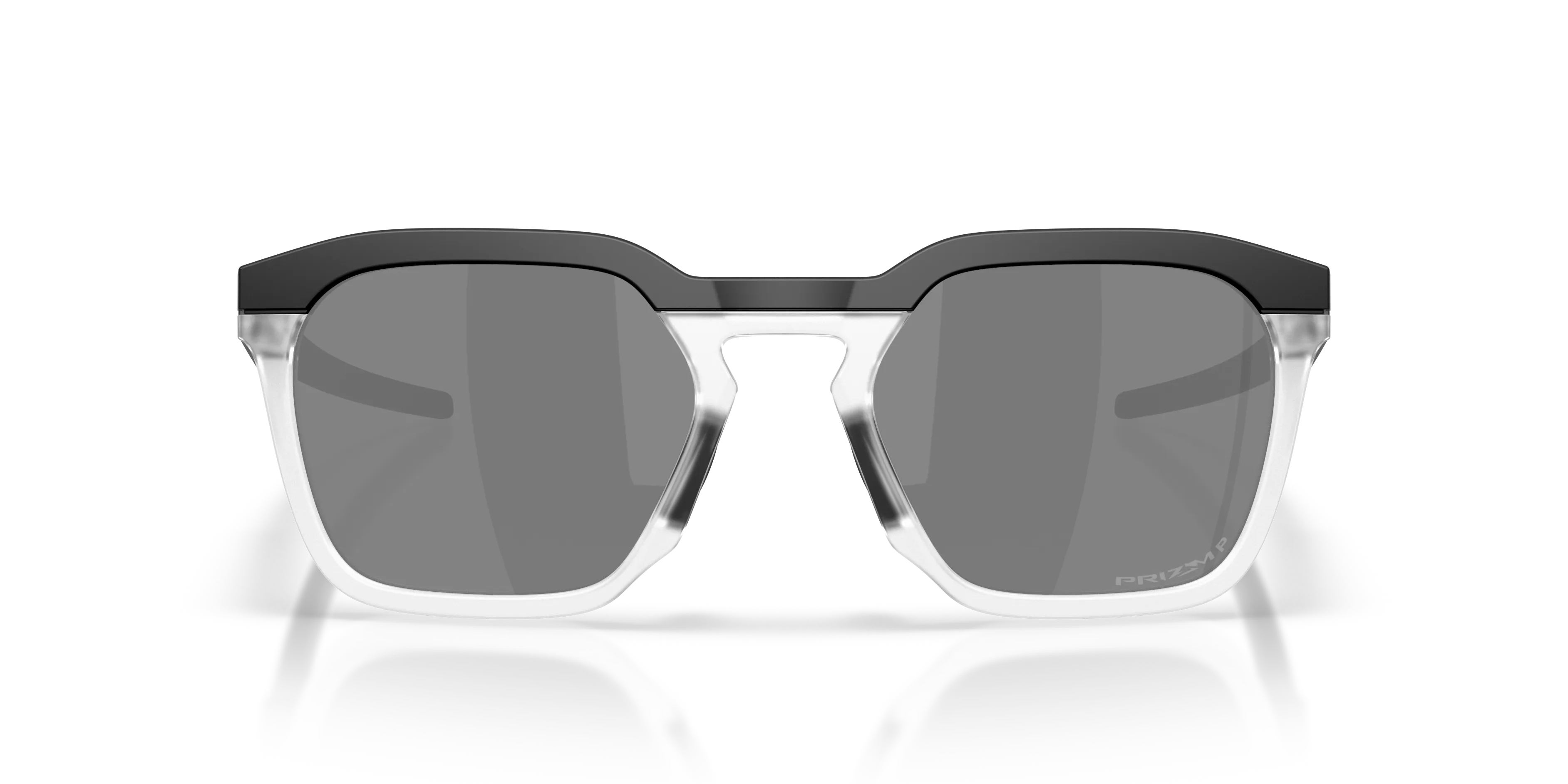Oakley OO9555 HSTN SQ 2.0 955505 Occhiali da sole O_Matter Nero Grigio Squadrata Polarizzata - immagine 3