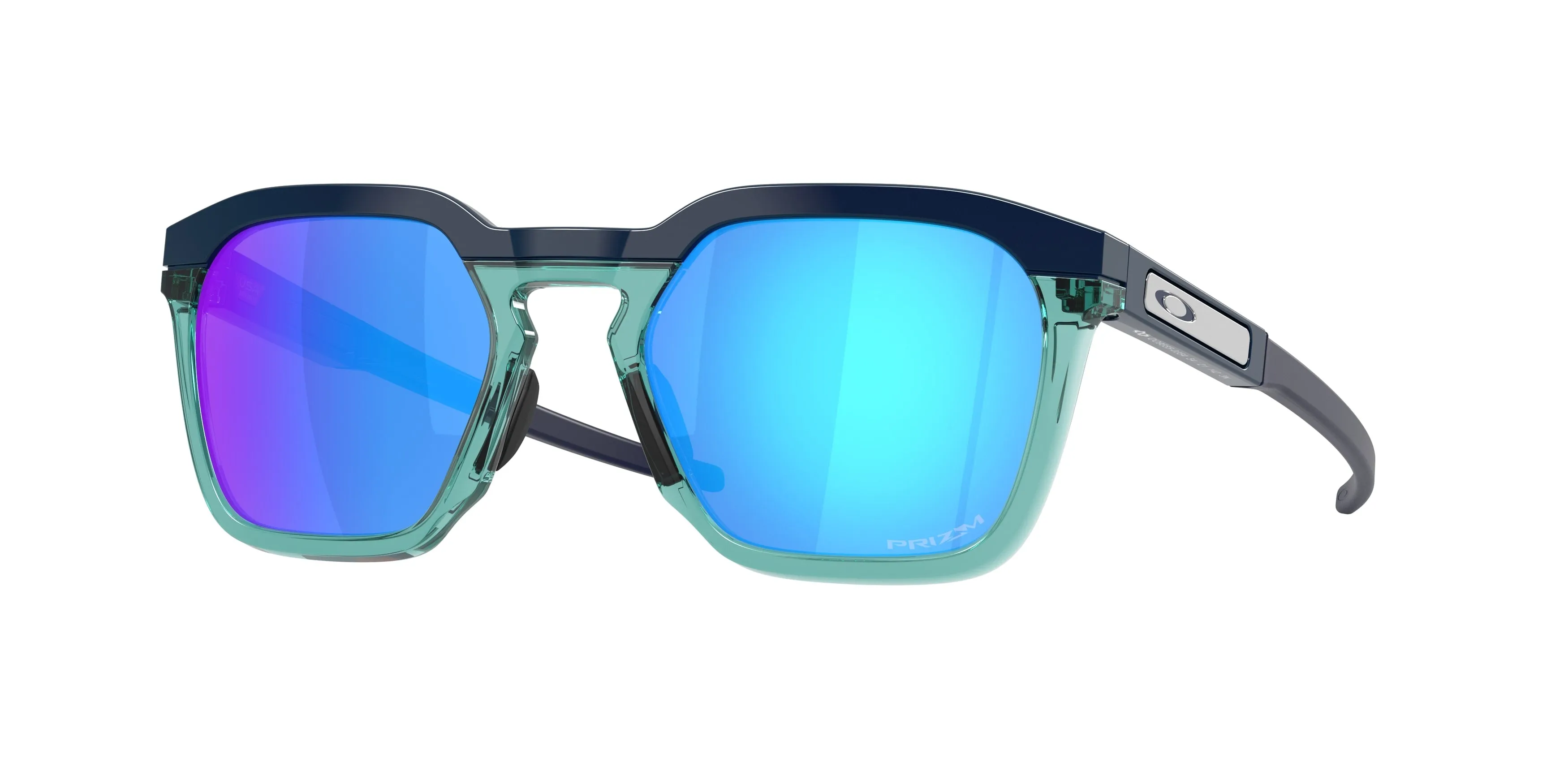 Oakley OO9555 HSTN SQ 2.0 955503 Occhiali da sole O_Matter Blu Blu Squadrata Normale - immagine 1