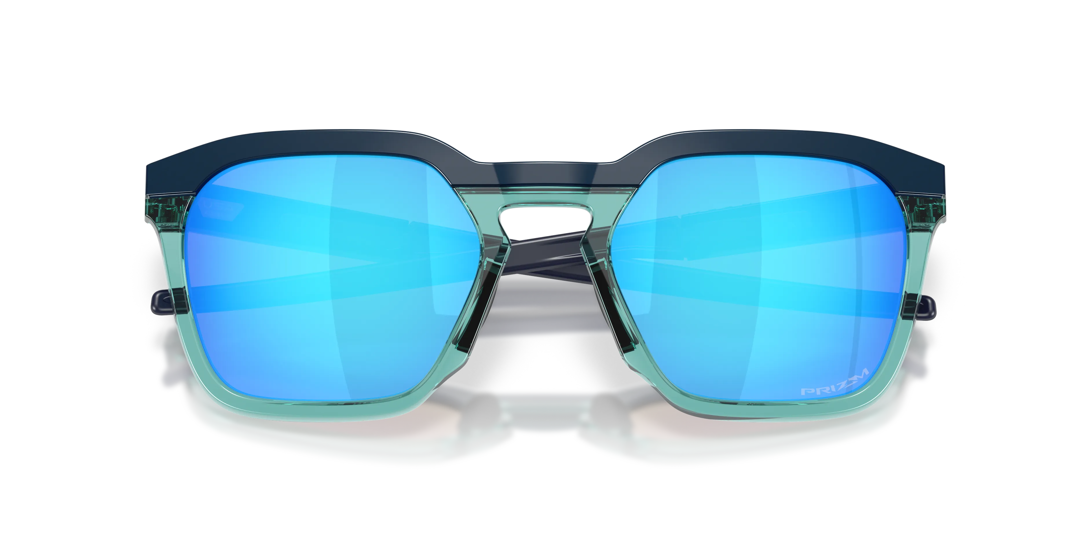 Oakley OO9555 HSTN SQ 2.0 955503 Occhiali da sole O_Matter Blu Blu Squadrata Normale - immagine 2