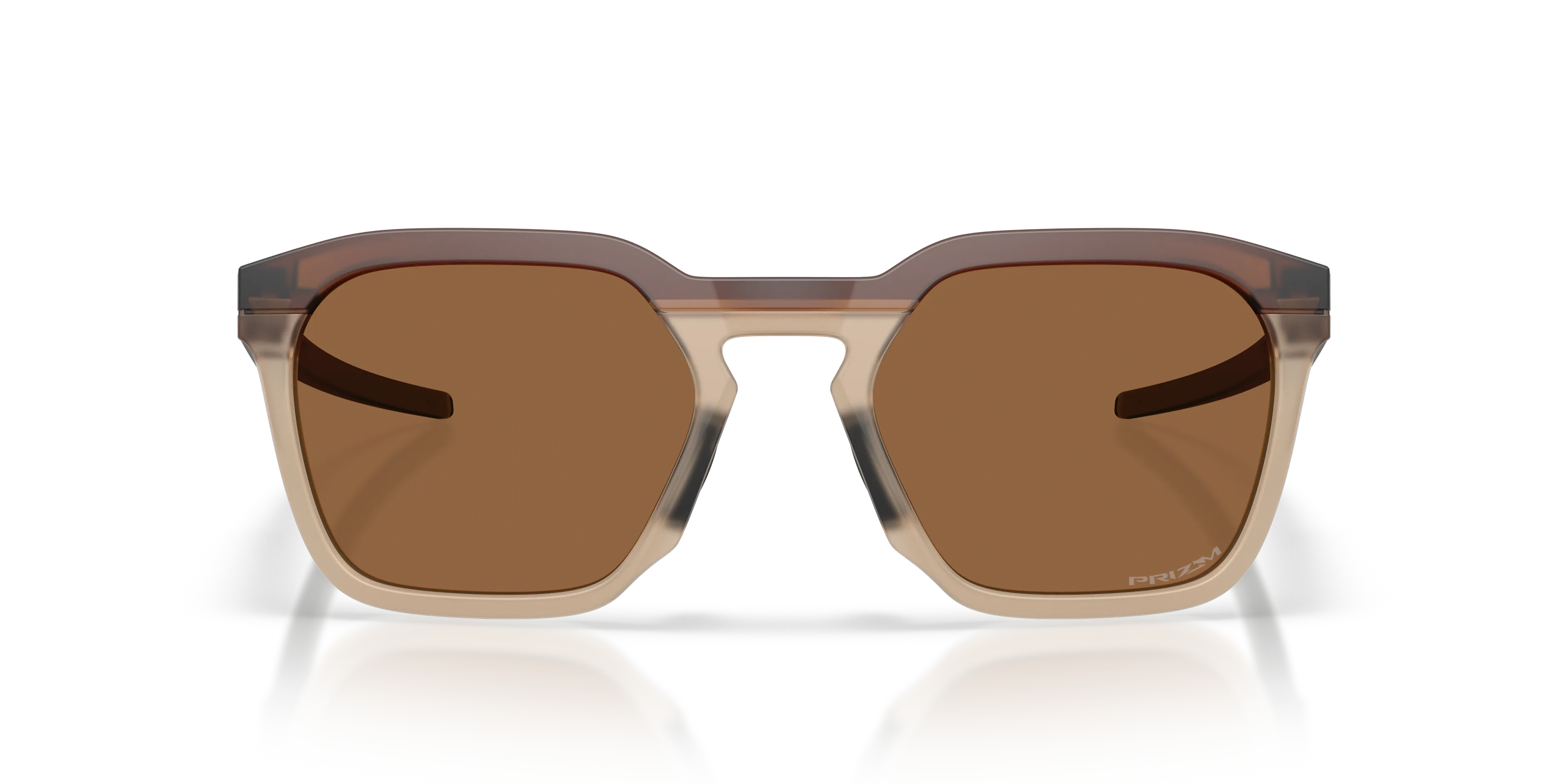 Oakley OO9555 HSTN SQ 2.0 955502 Occhiali da sole O_Matter Marrone Bronzo Squadrata Normale - immagine 3