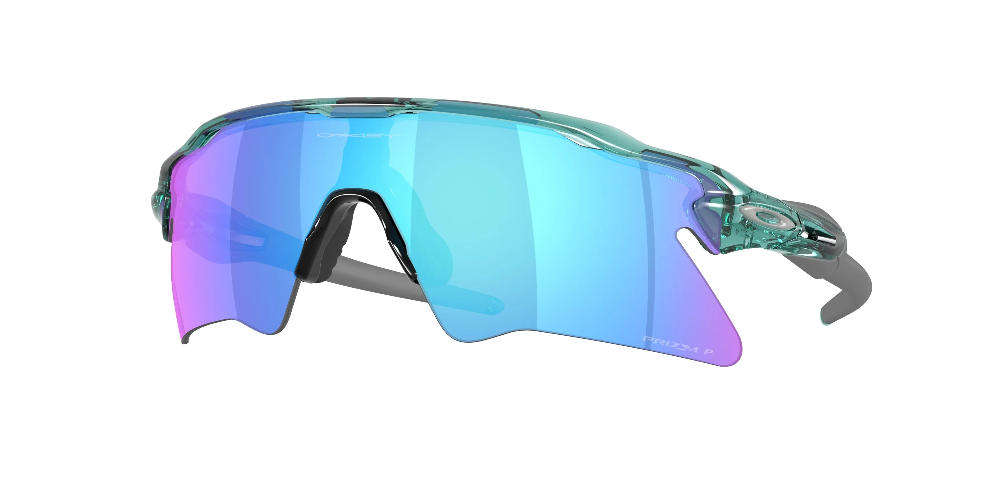 Oakley OO9541 RADAR EV HEATER 954109 Occhiali da sole O_Matter Blu Blu Squadrata Polarizzata - immagine 1