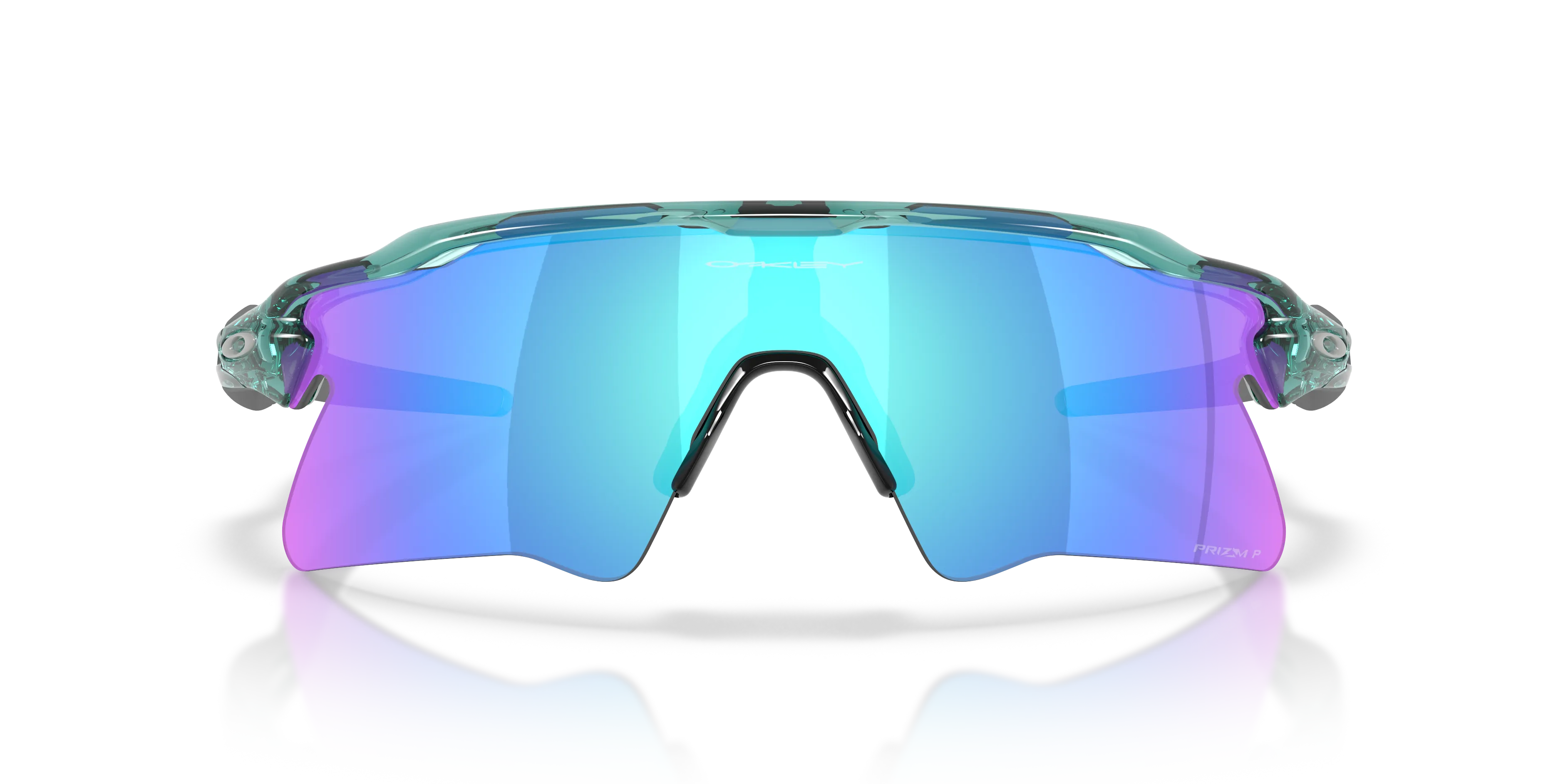 Oakley OO9541 RADAR EV HEATER 954109 Occhiali da sole O_Matter Blu Blu Squadrata Polarizzata - immagine 3