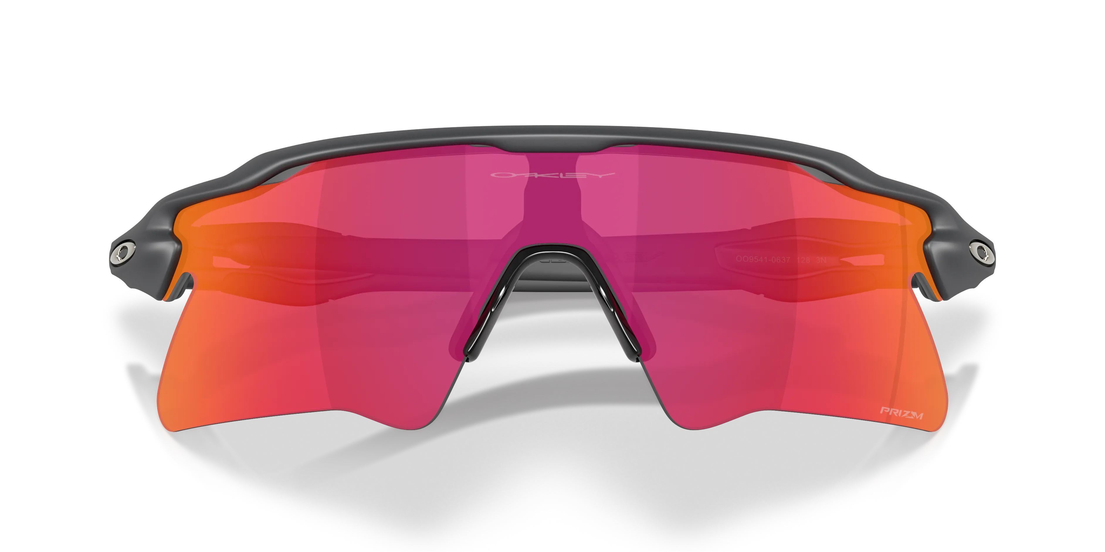 Oakley OO9541 RADAR EV HEATER 954106 Occhiali da sole O_Matter Grigio Viola Squadrata Normale - immagine 2