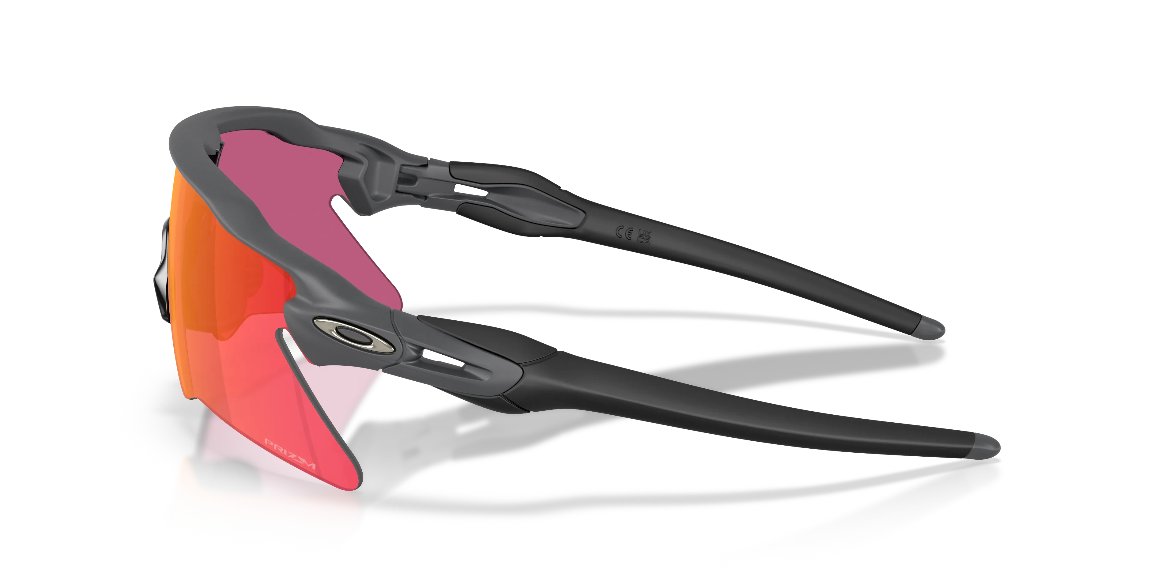 Oakley OO9541 RADAR EV HEATER 954106 Occhiali da sole O_Matter Grigio Viola Squadrata Normale - immagine 4