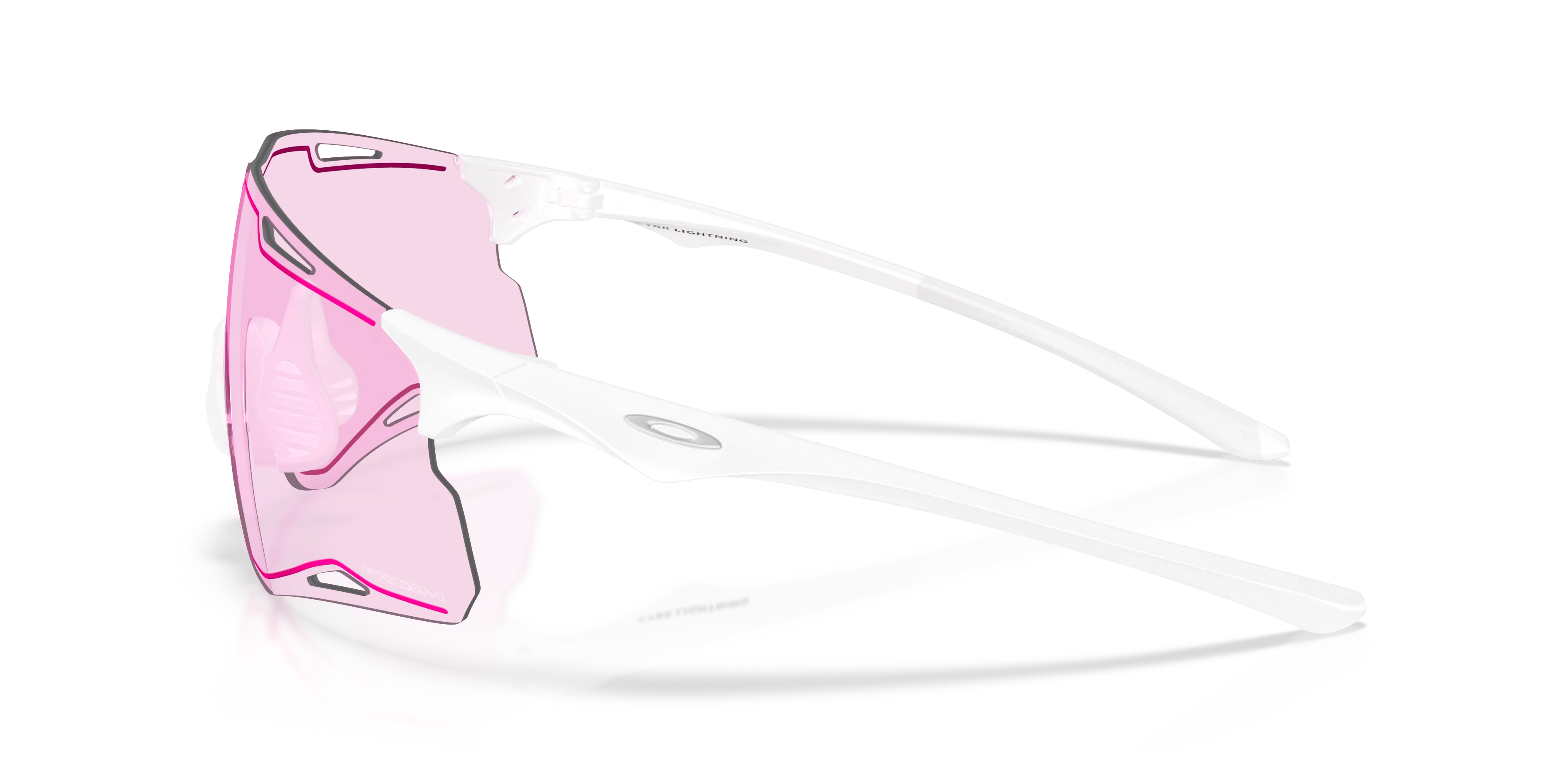 Oakley OO9538D CYBR LIGHTNING 953806 Occhiali da sole O_Matter Bianco Rosa Squadrata Normale - immagine 4