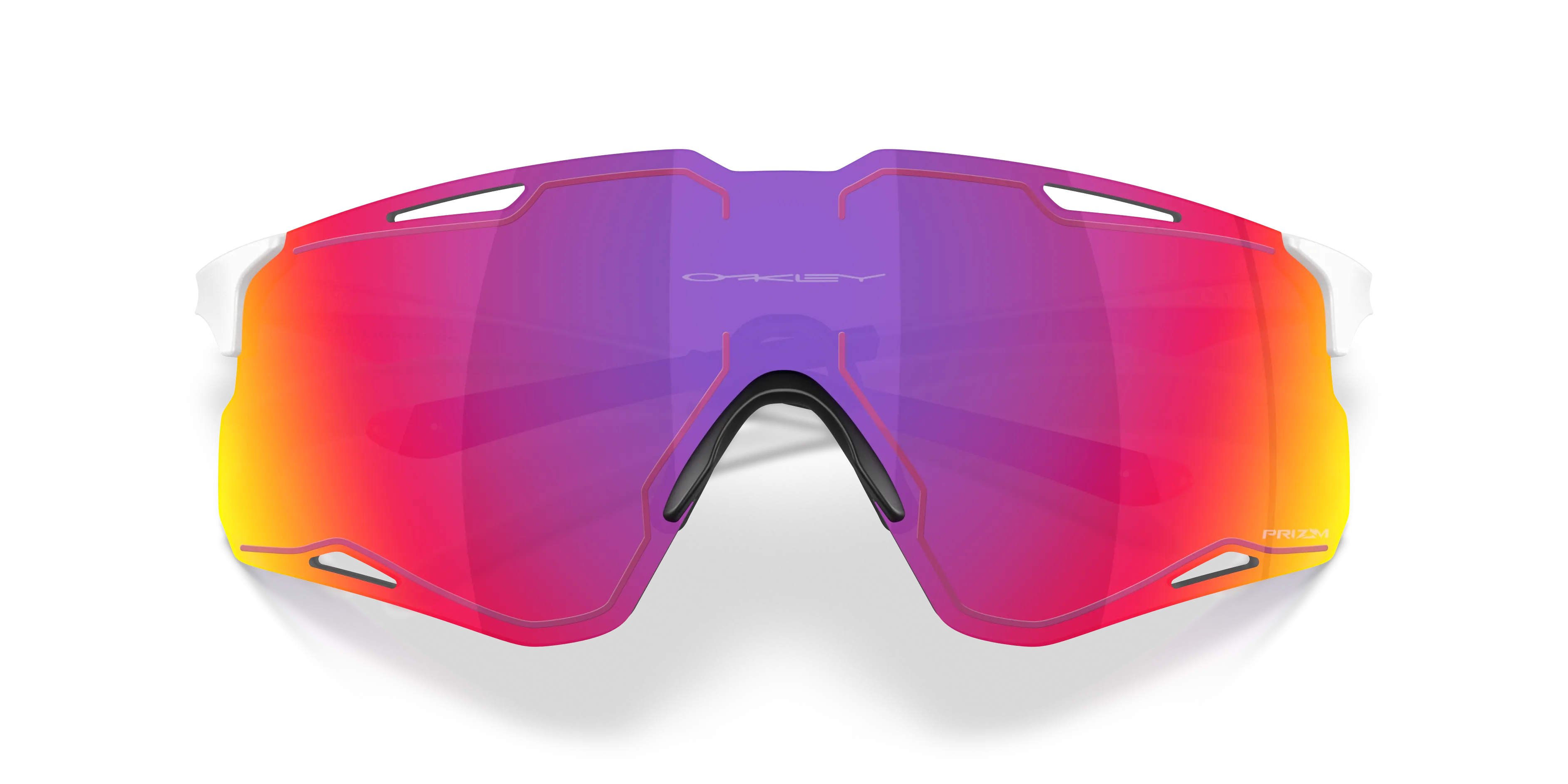 Oakley OO9538D CYBR LIGHTNING 953804 Occhiali da sole O_Matter Bianco Viola Squadrata Normale - immagine 2