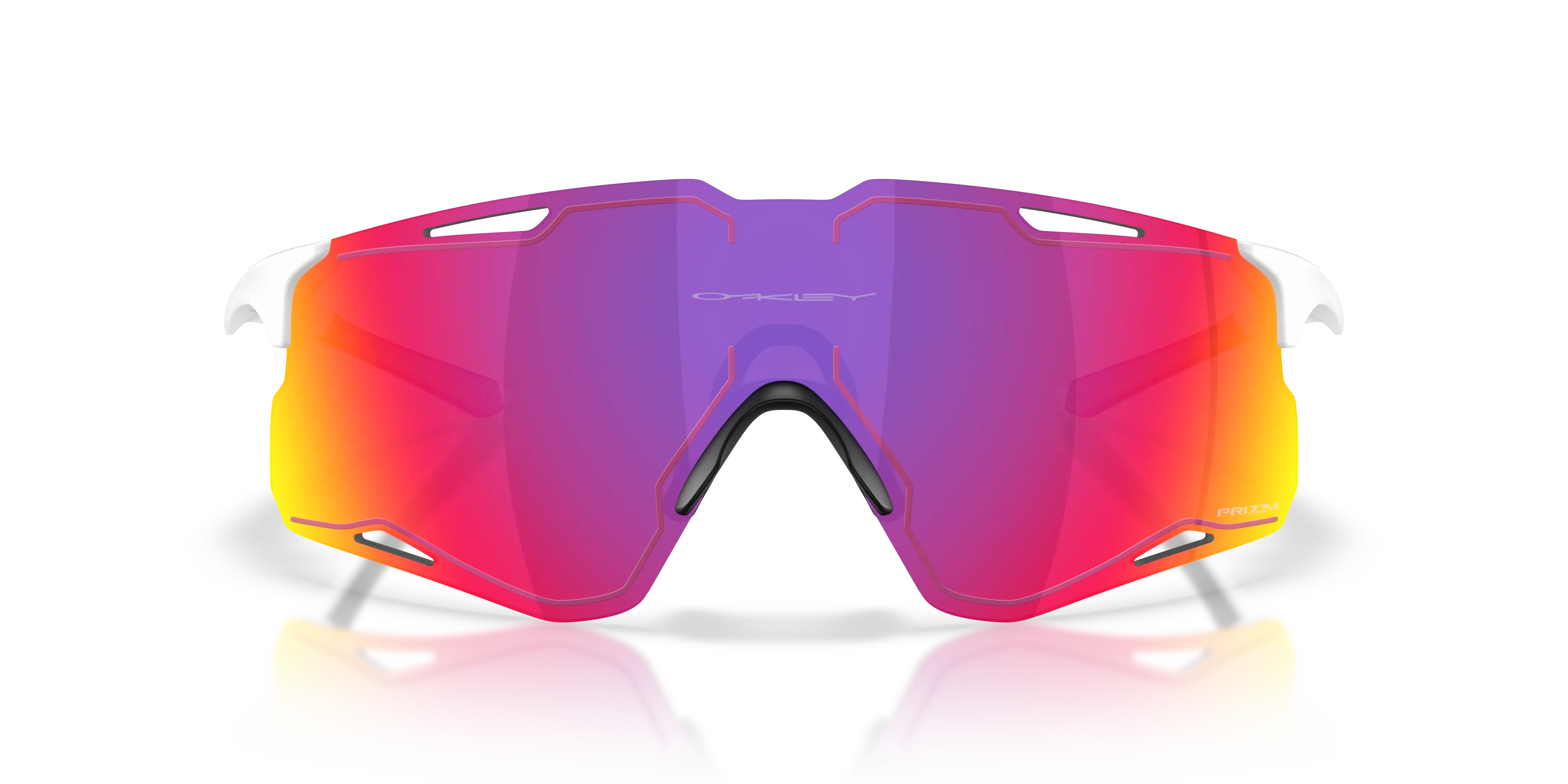 Oakley OO9538D CYBR LIGHTNING 953804 Occhiali da sole O_Matter Bianco Viola Squadrata Normale - immagine 3