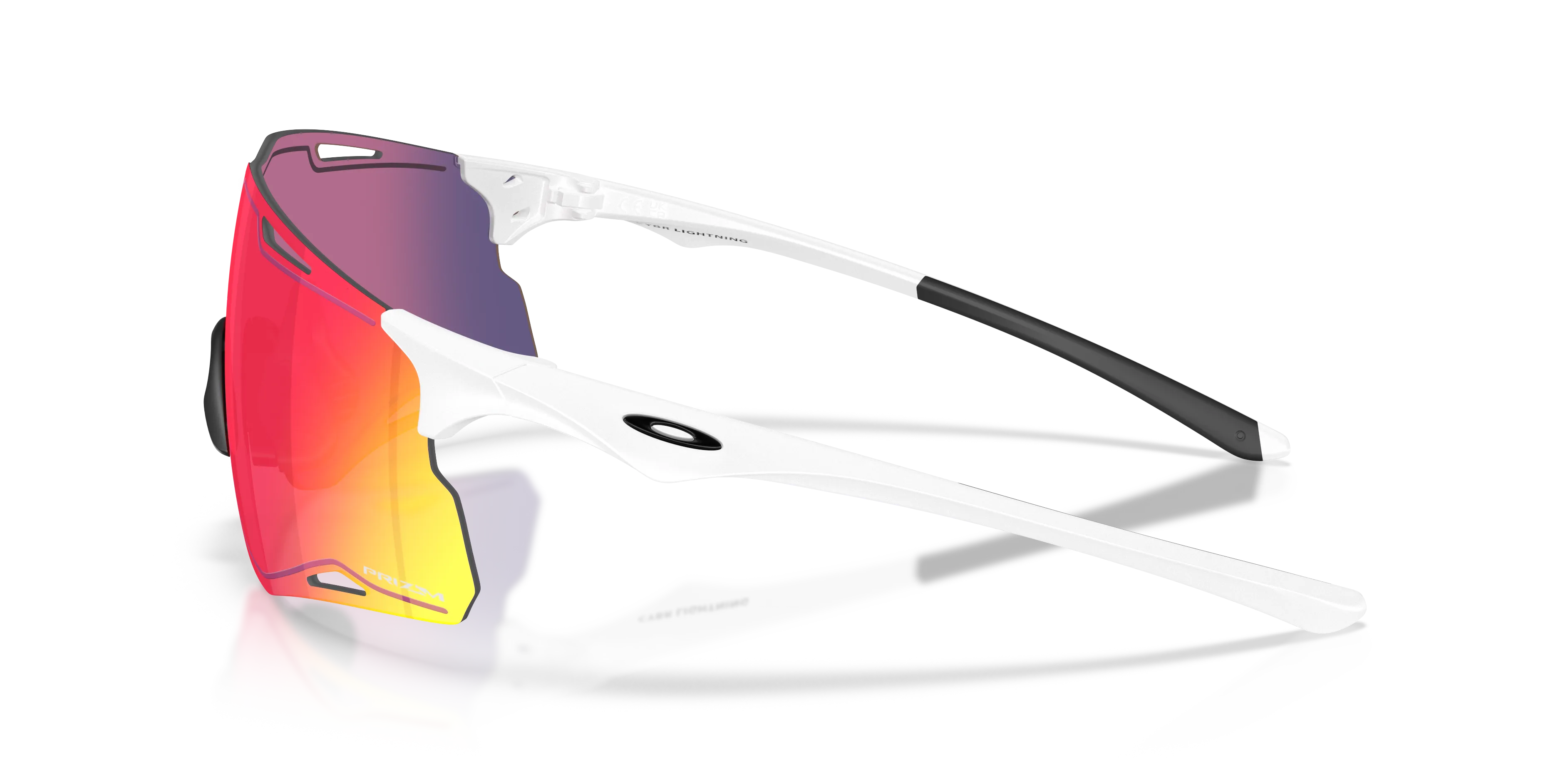 Oakley OO9538D CYBR LIGHTNING 953804 Occhiali da sole O_Matter Bianco Viola Squadrata Normale - immagine 4
