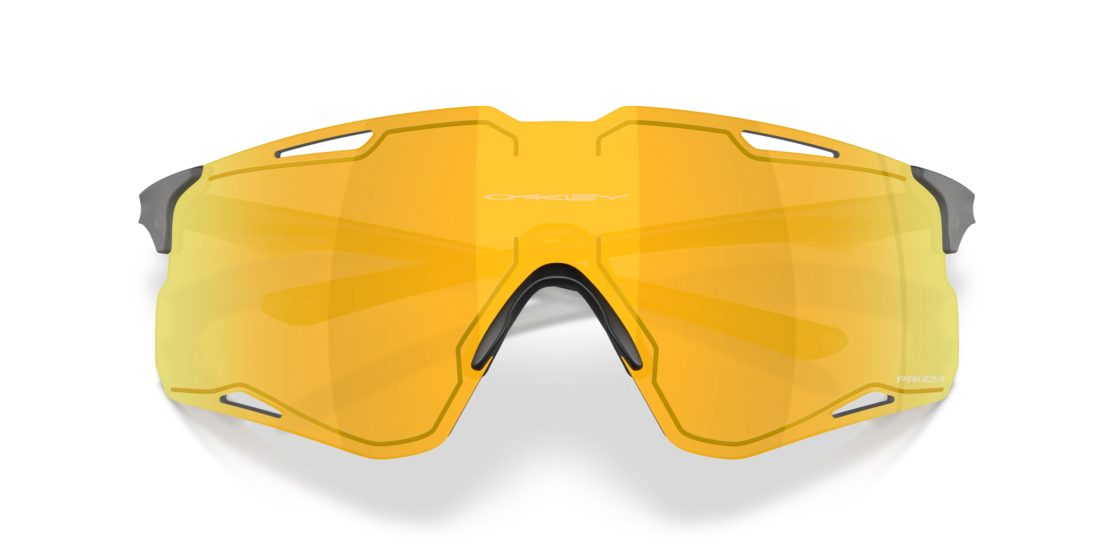 Oakley OO9538D CYBR LIGHTNING 953803 Occhiali da sole O_Matter Grigio Oro Squadrata Normale - immagine 2