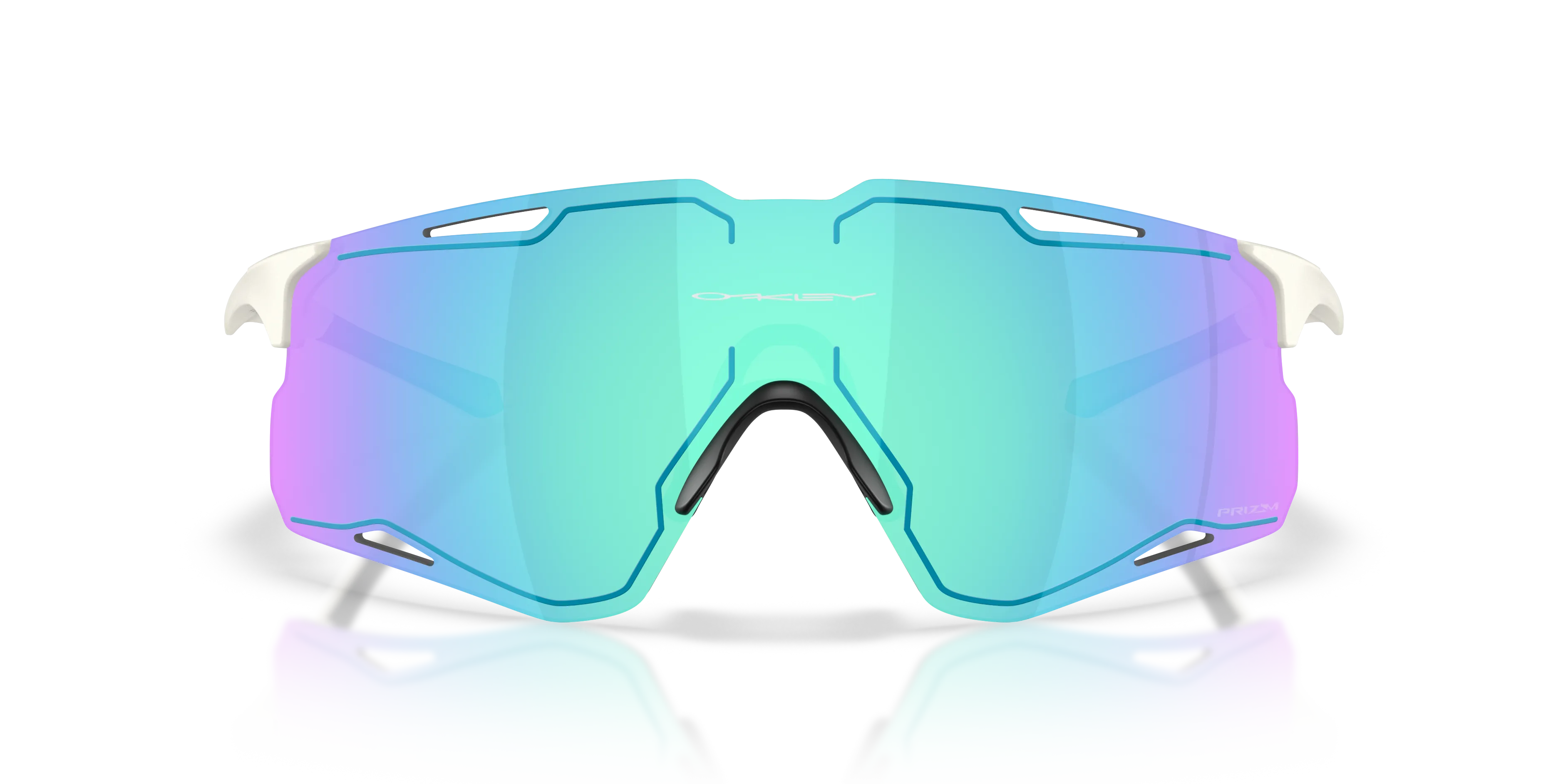 Oakley OO9538D CYBR LIGHTNING 953802 Occhiali da sole O_Matter Grigio Blu Squadrata Normale - immagine 3