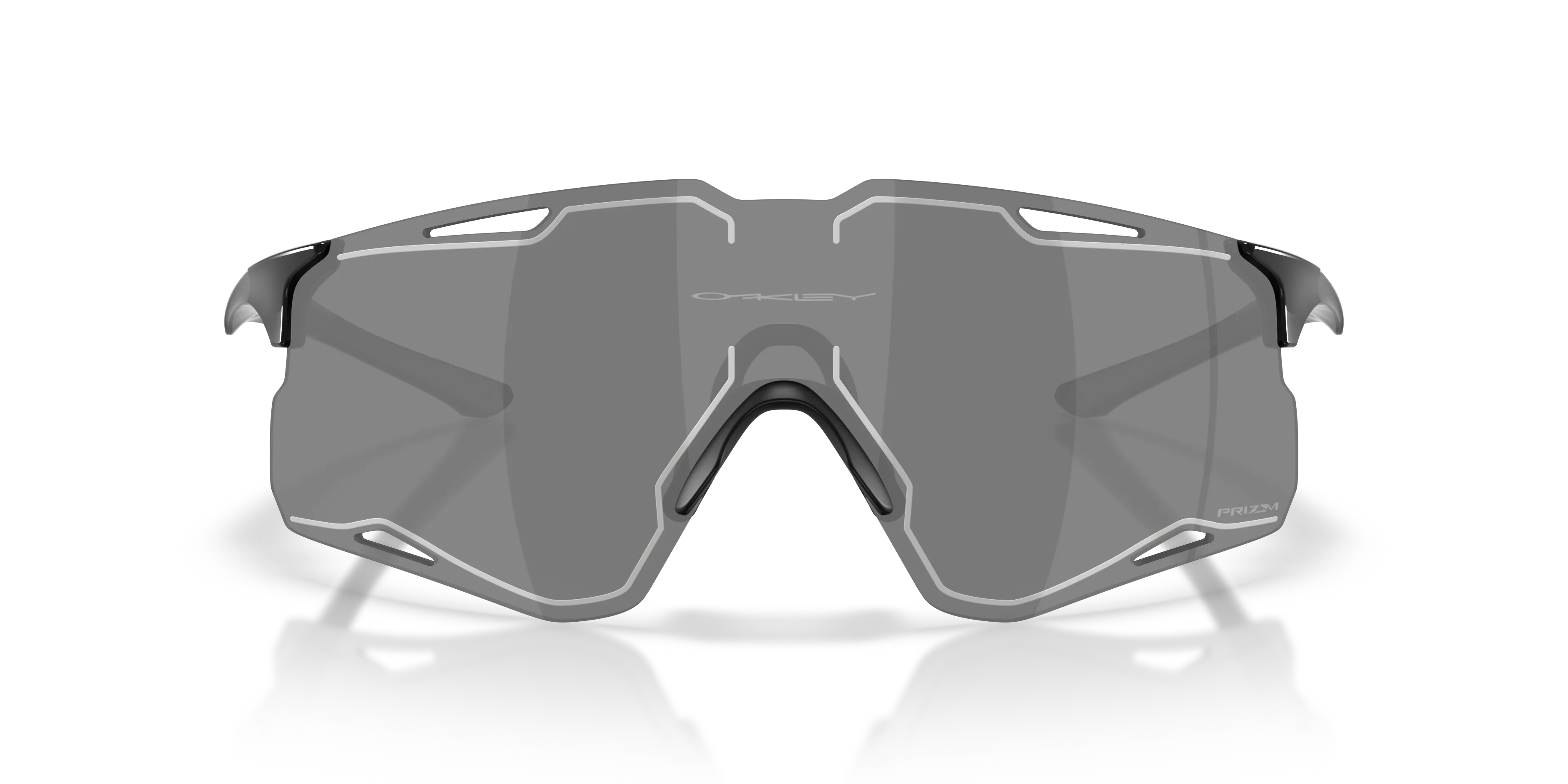 Oakley OO9538D CYBR LIGHTNING 953801 Occhiali da sole O_Matter Nero Grigio Squadrata Normale - immagine 3