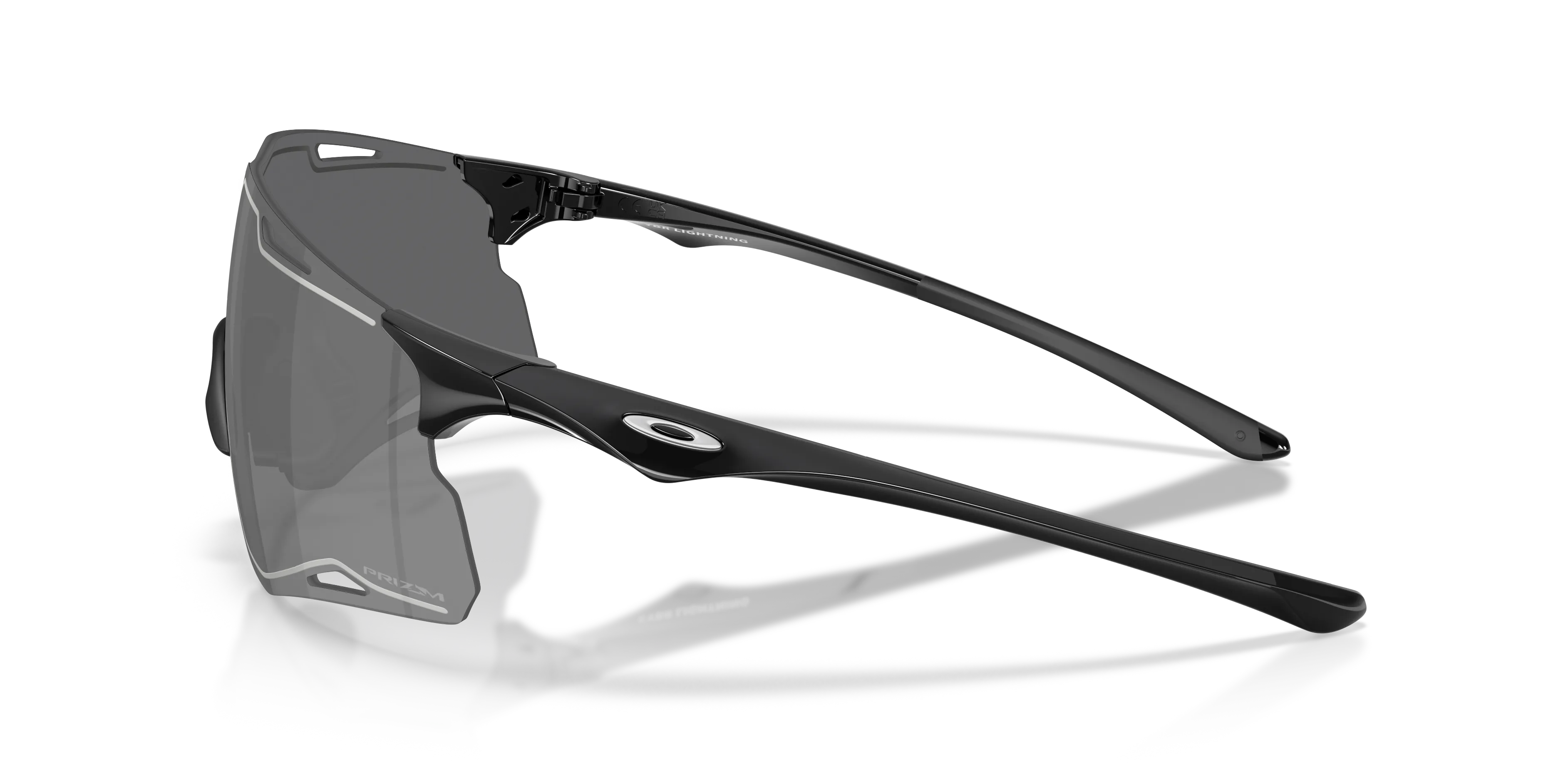 Oakley OO9538D CYBR LIGHTNING 953801 Occhiali da sole O_Matter Nero Grigio Squadrata Normale - immagine 4