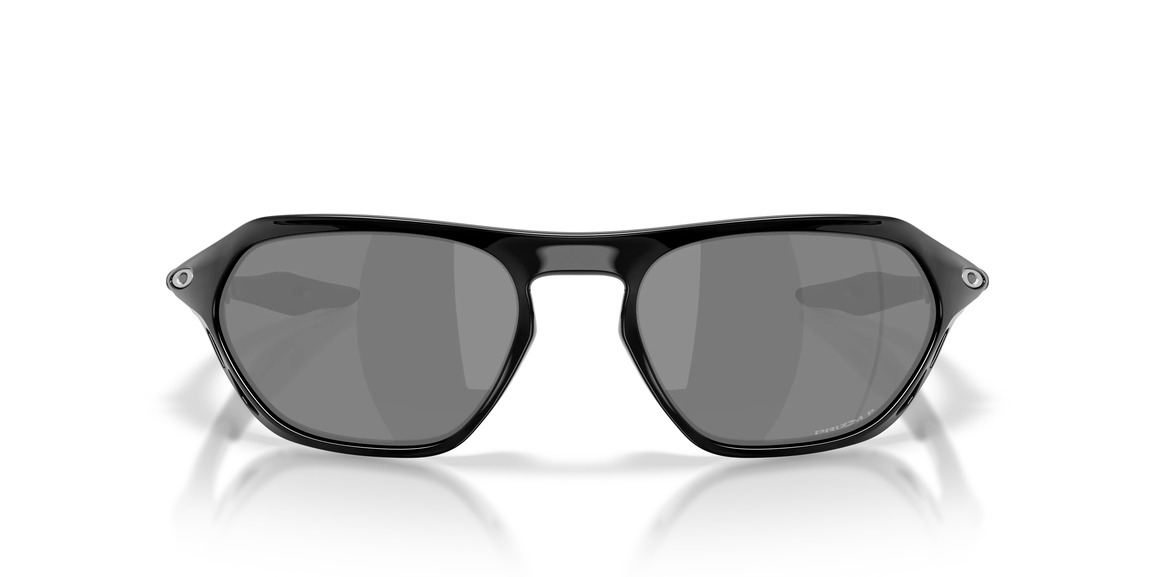 Oakley OO9537 CAGE JACKET 953708 Occhiali da sole O_Matter Nero Grigio Geometrica Polarizzata - immagine 3