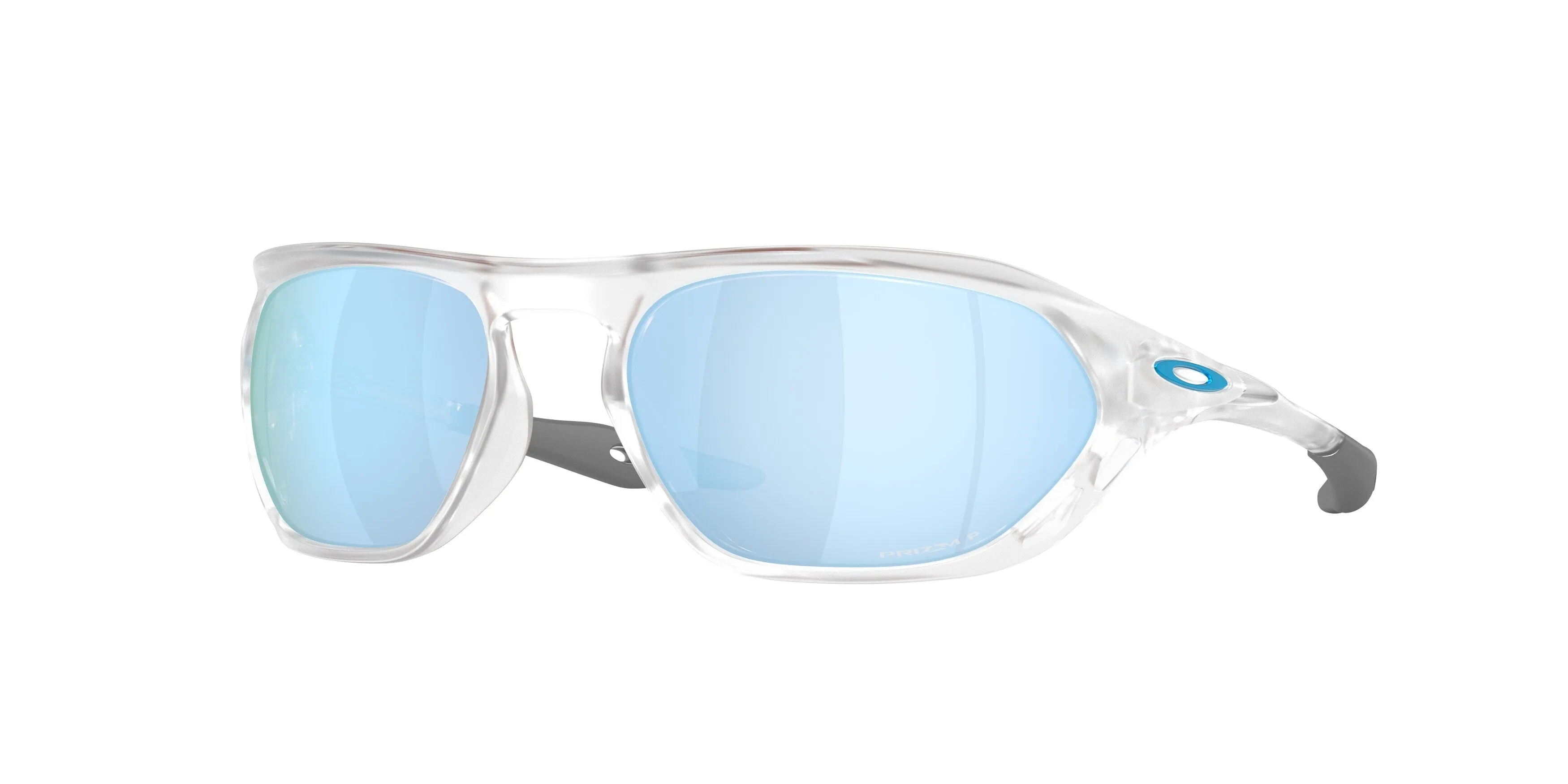 Oakley OO9537 CAGE JACKET 953702 Occhiali da sole O_Matter Trasparente Blu Geometrica Polarizzata - immagine 1
