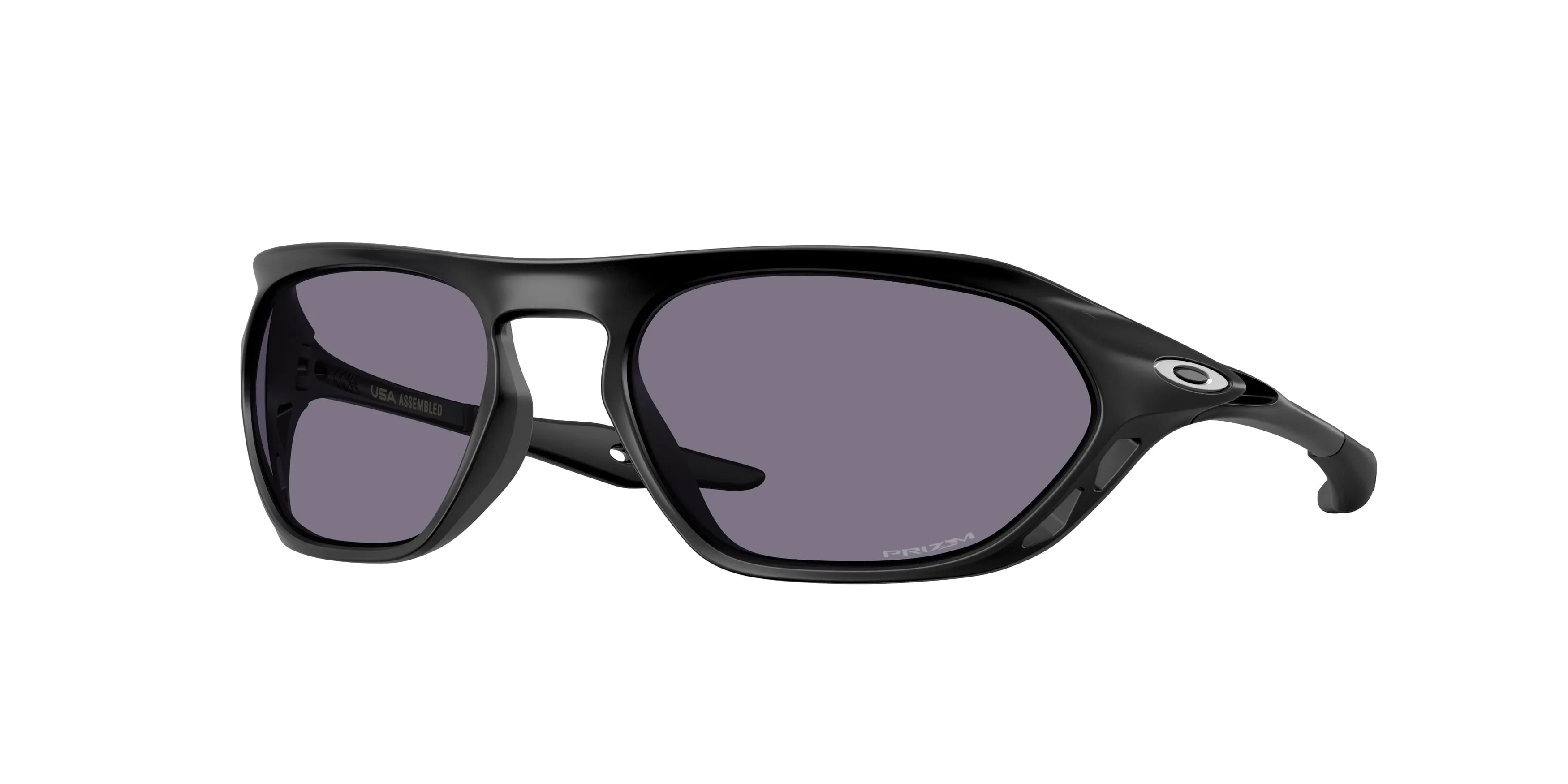 Oakley OO9537 CAGE JACKET 953701 Occhiali da sole O_Matter Nero Grigio Geometrica Normale - immagine 1
