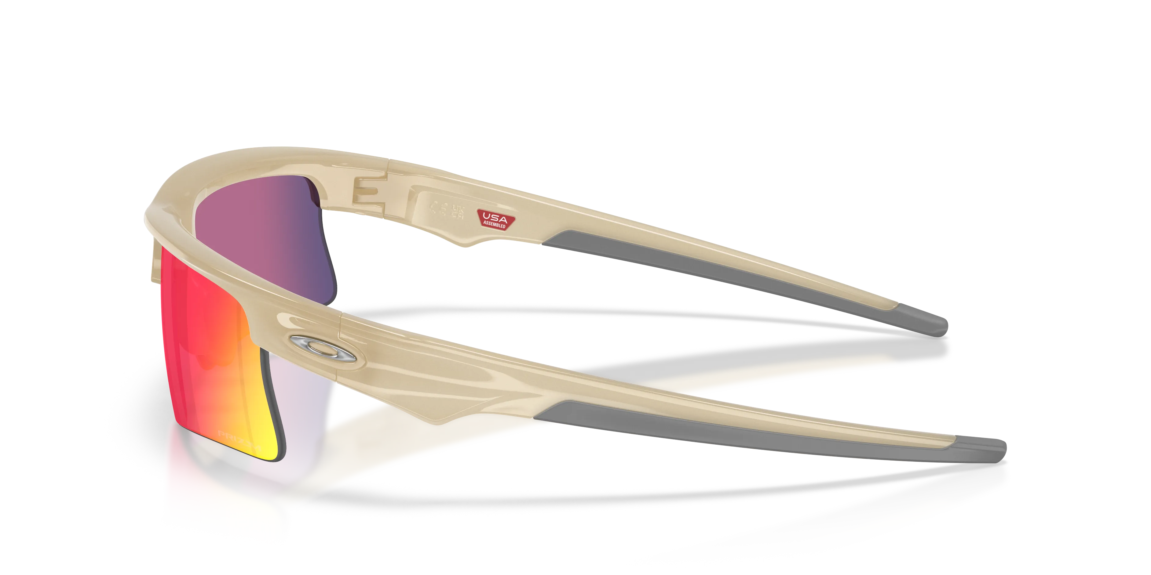 Oakley OO9534 BISPHAERA SPEED 953405 Occhiali da sole O_Matter Marrone Viola Squadrata Normale - immagine 4