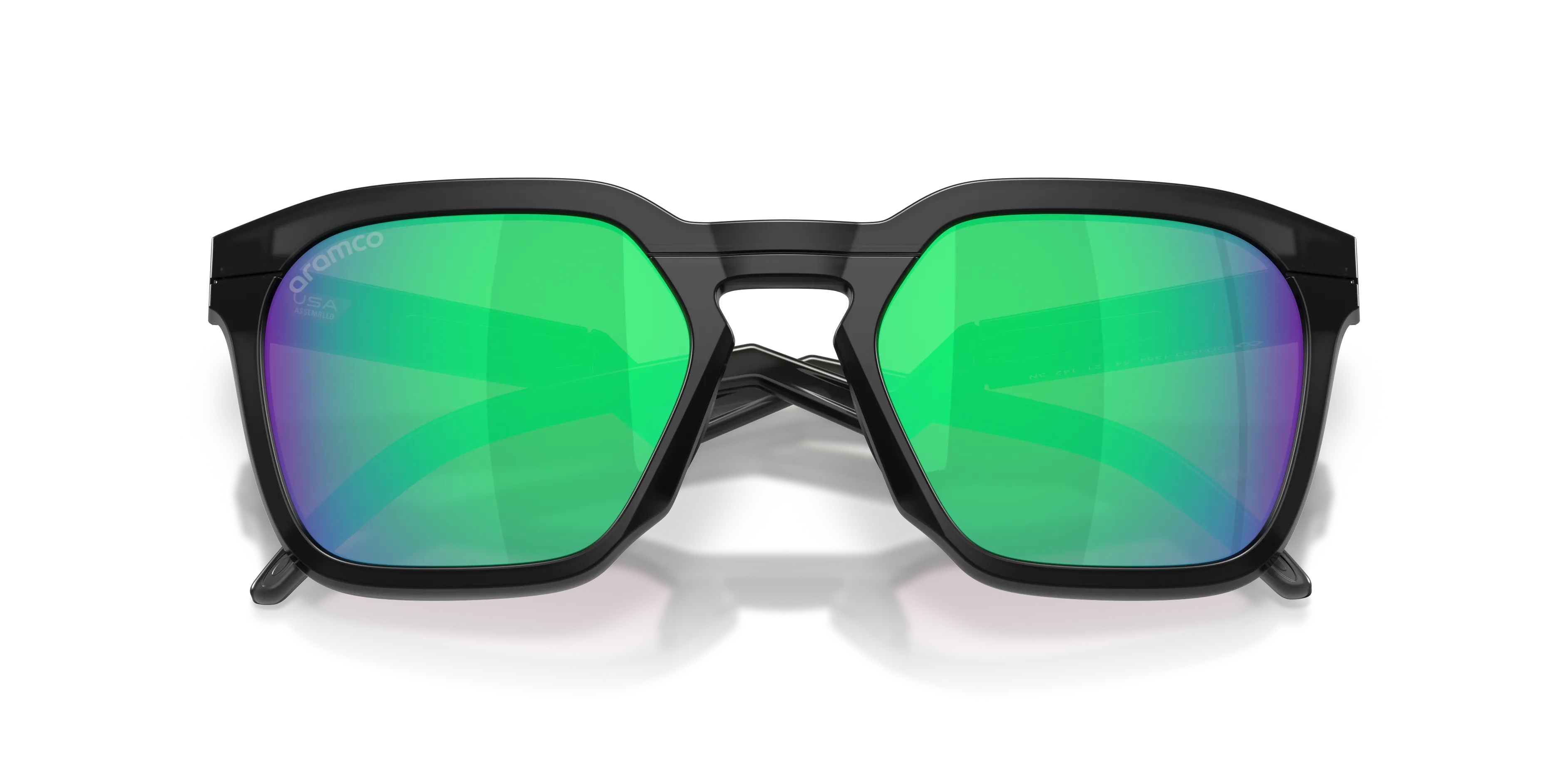 Oakley OO9533 HSTN SQ 953313 Occhiali da sole O_Matter Nero Verde Squadrata Normale - immagine 2