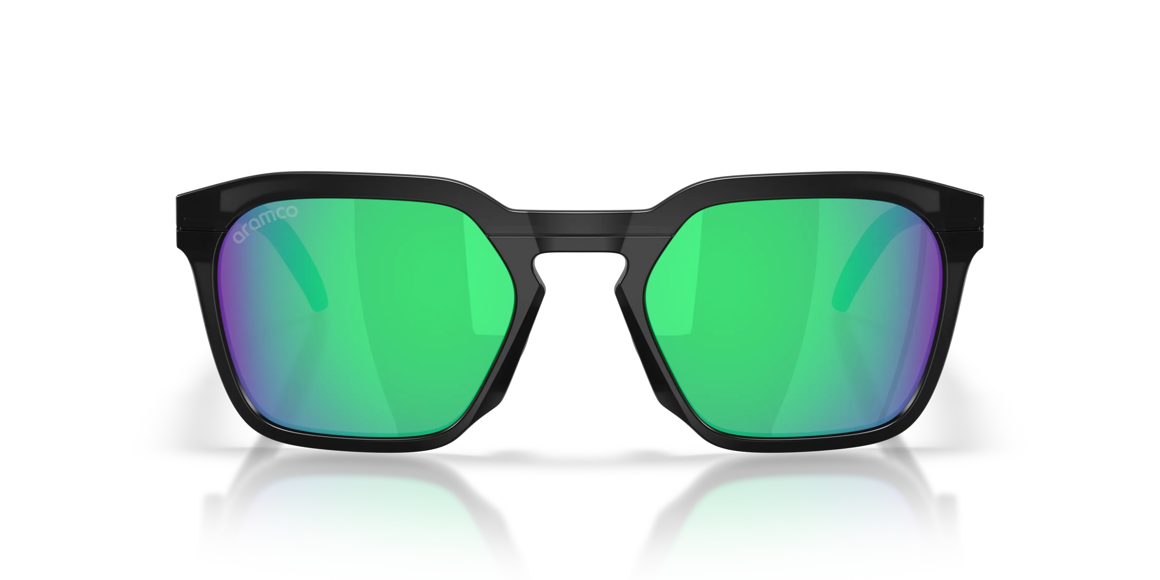 Oakley OO9533 HSTN SQ 953313 Occhiali da sole O_Matter Nero Verde Squadrata Normale - immagine 3