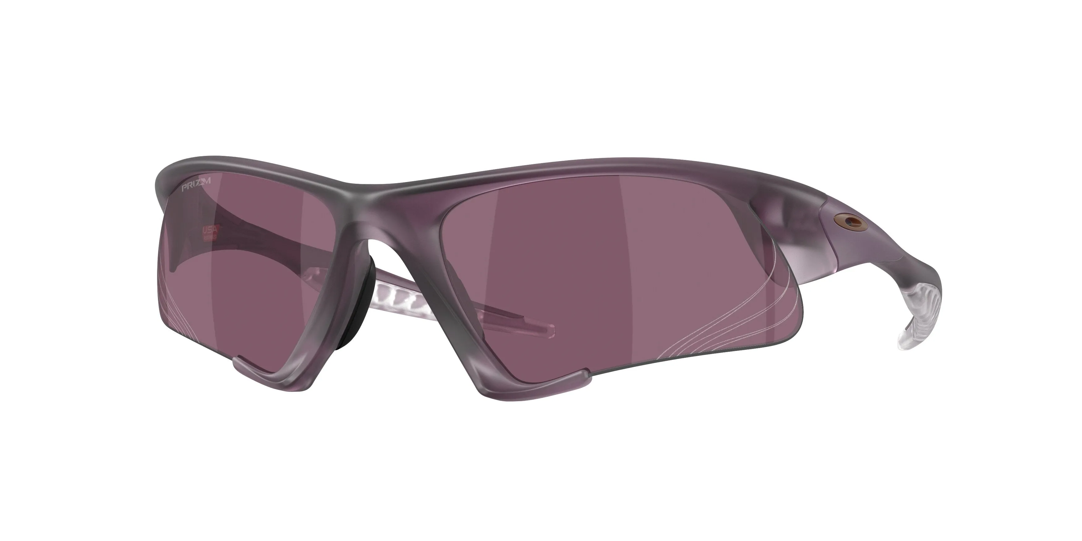 Oakley OO9532 SUTURE JACKET 953211 Occhiali da sole O_Matter Viola Grigio Maschera Normale - immagine 1
