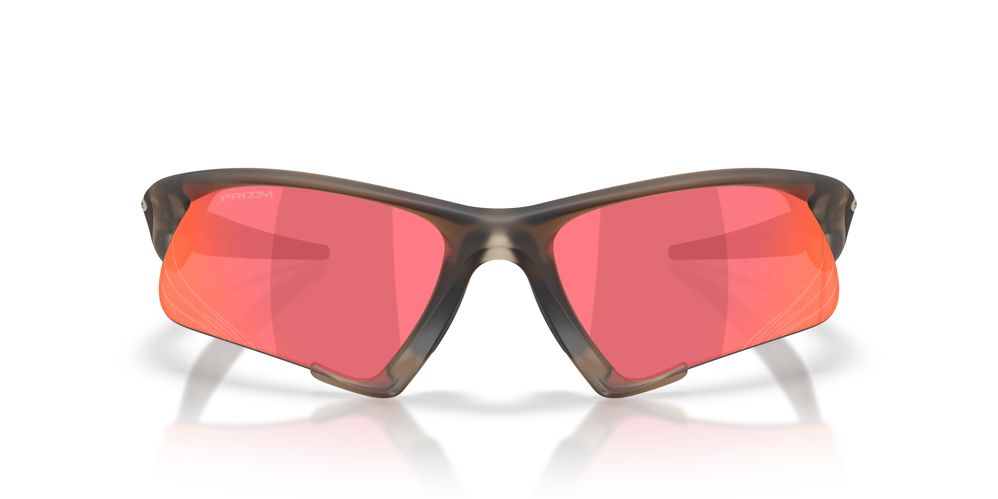 Oakley OO9532 SUTURE JACKET 953210 Occhiali da sole O_Matter Marrone Rosso Maschera Normale - immagine 3
