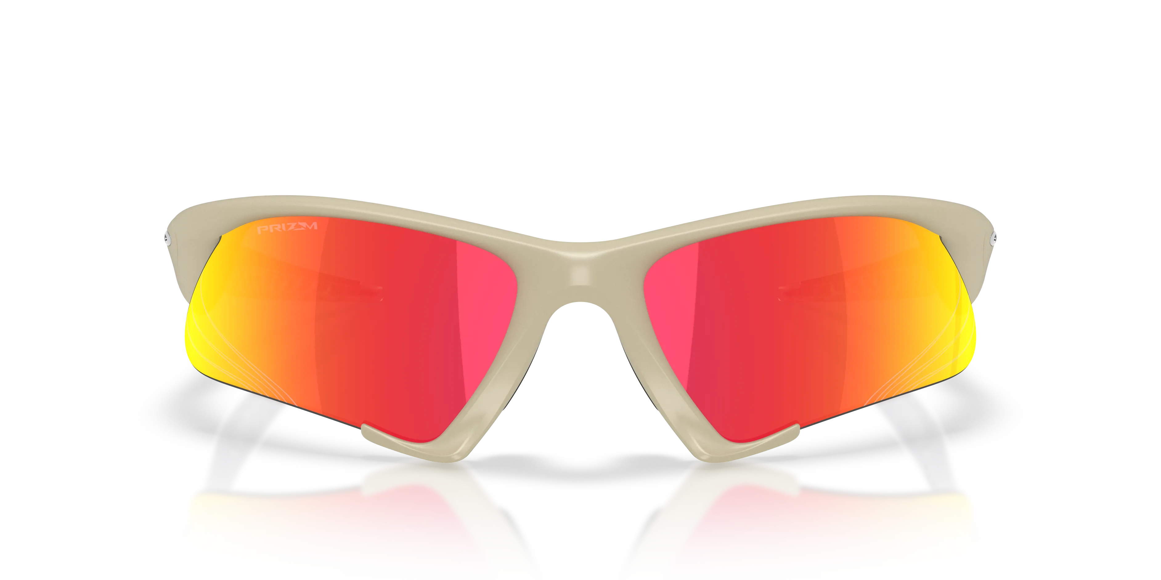 Oakley OO9532 SUTURE JACKET 953207 Occhiali da sole O_Matter Beige Rosso Maschera Normale - immagine 3