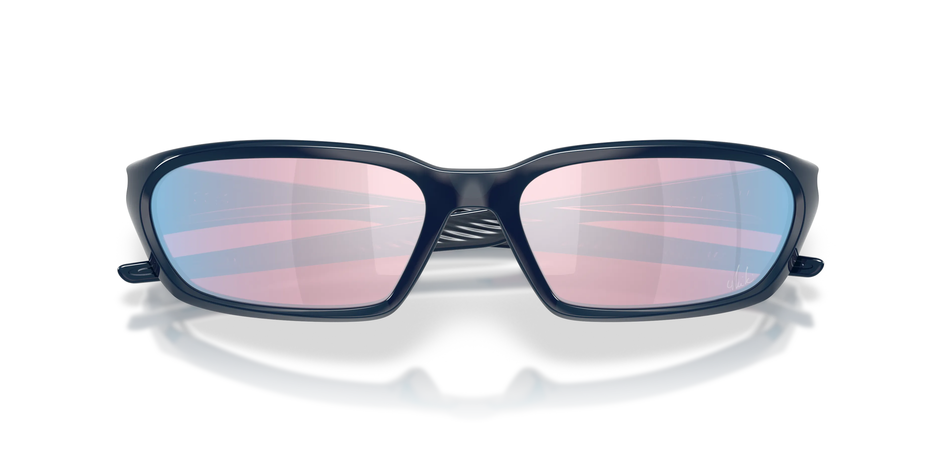 Oakley OO9530 TERRAFORMA 953008 Occhiali da sole O_Matter Blu Rosso Squadrata Normale - immagine 2