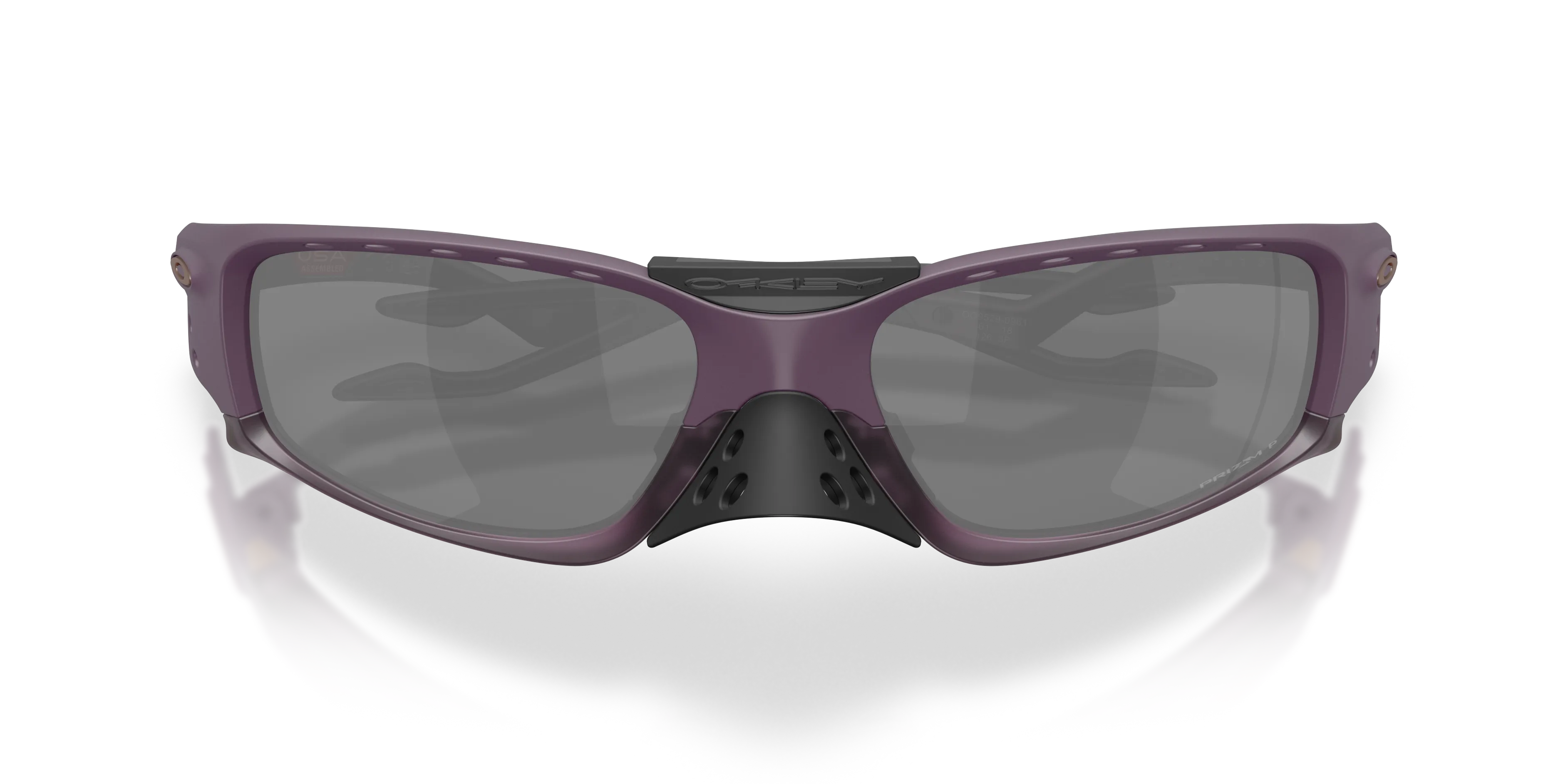 Oakley OO9529 PLANTARIS SQ 952909 Occhiali da sole O_Matter Viola Grigio Maschera Polarizzata - immagine 2