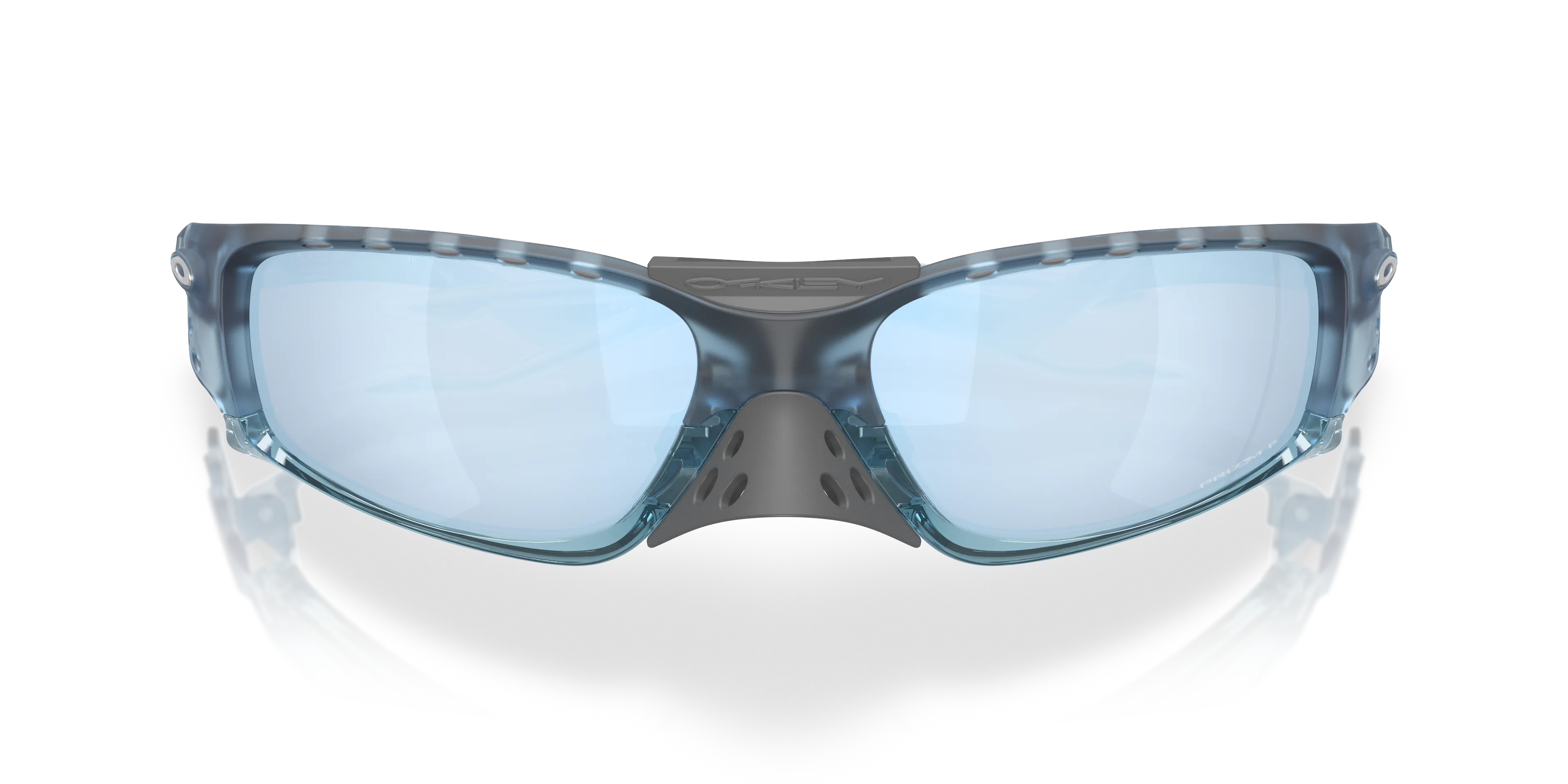 Oakley OO9529 PLANTARIS SQ 952908 Occhiali da sole O_Matter Blu Blu Maschera Polarizzata - immagine 2