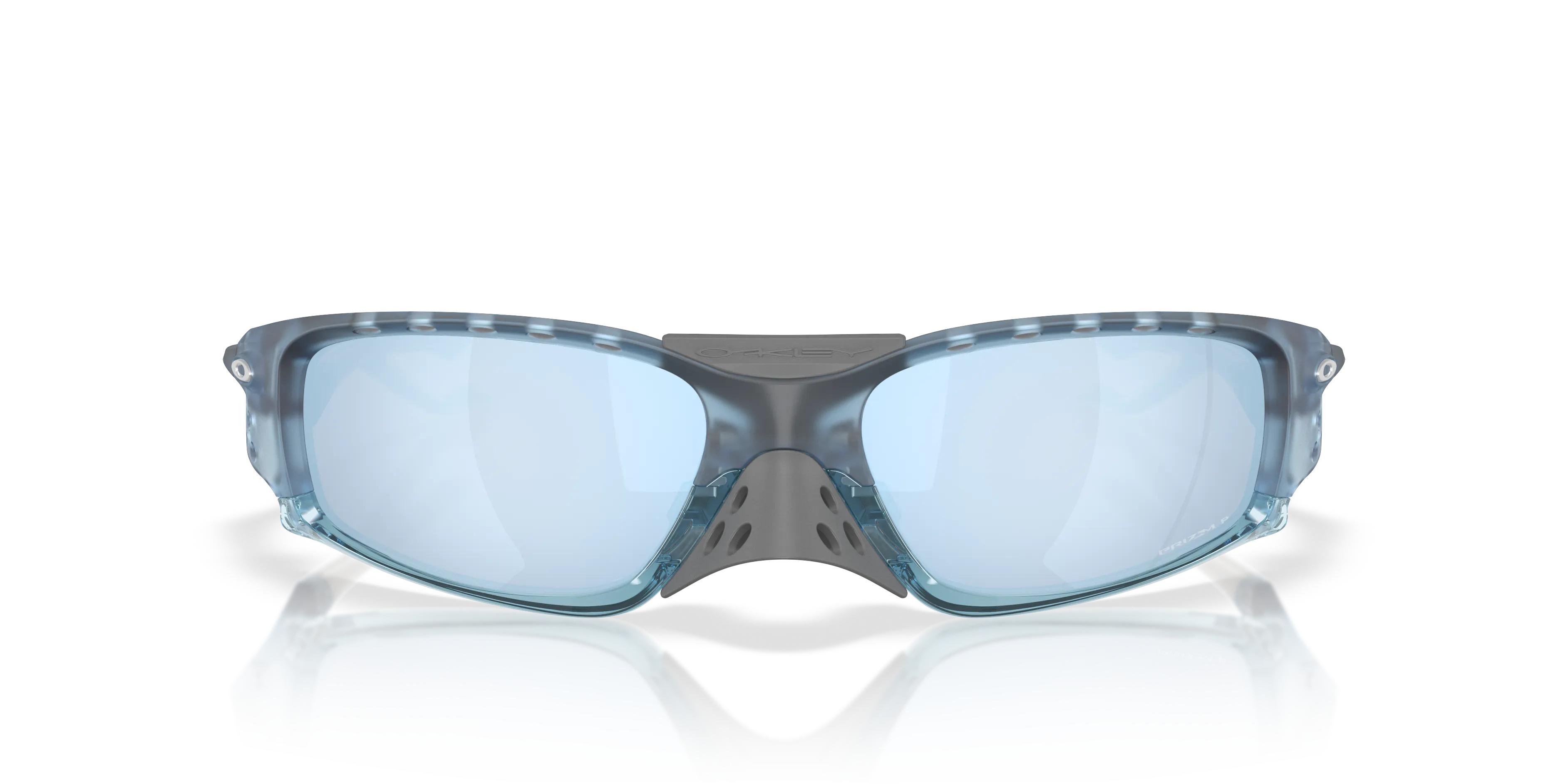 Oakley OO9529 PLANTARIS SQ 952908 Occhiali da sole O_Matter Blu Blu Maschera Polarizzata - immagine 3