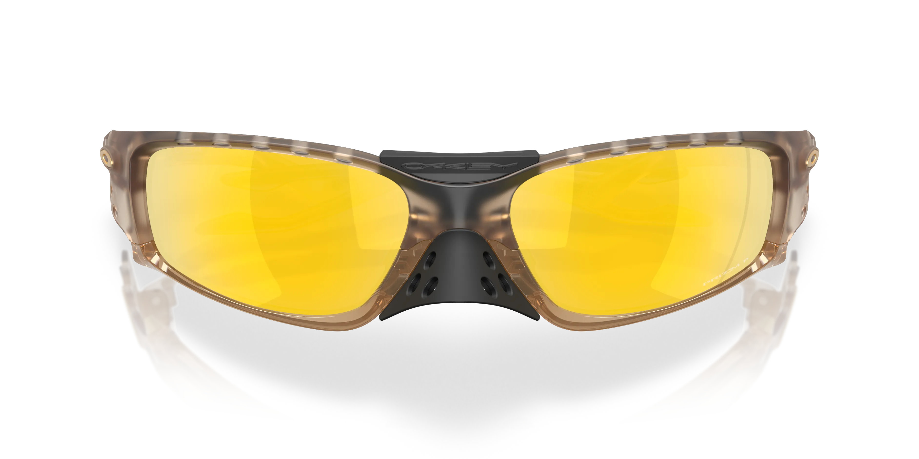 Oakley OO9529 PLANTARIS SQ 952907 Occhiali da sole O_Matter Beige Oro Maschera Polarizzata - immagine 2