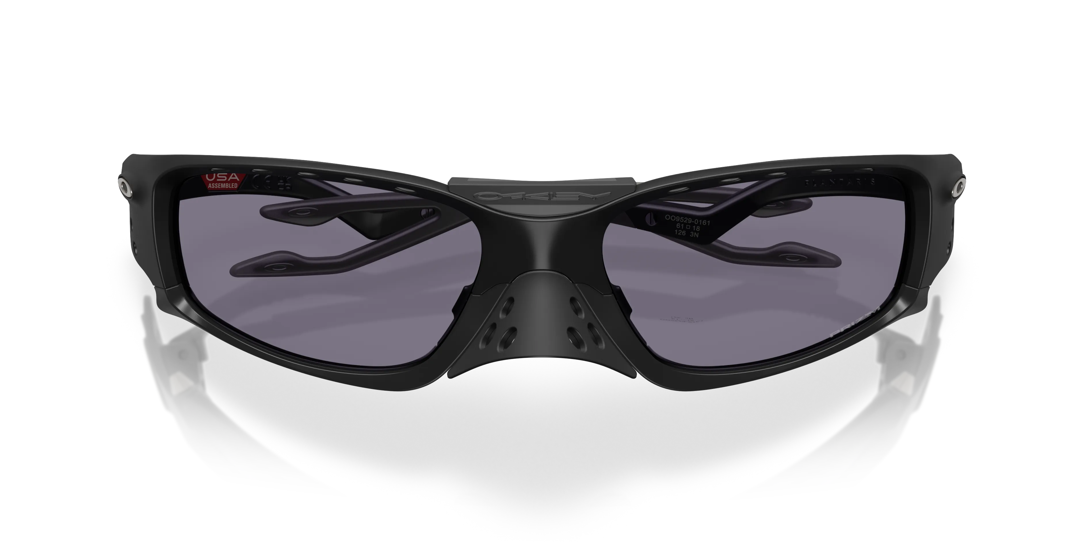 Oakley OO9529 PLANTARIS SQ 952901 Occhiali da sole O_Matter Nero Grigio Maschera Normale - immagine 2