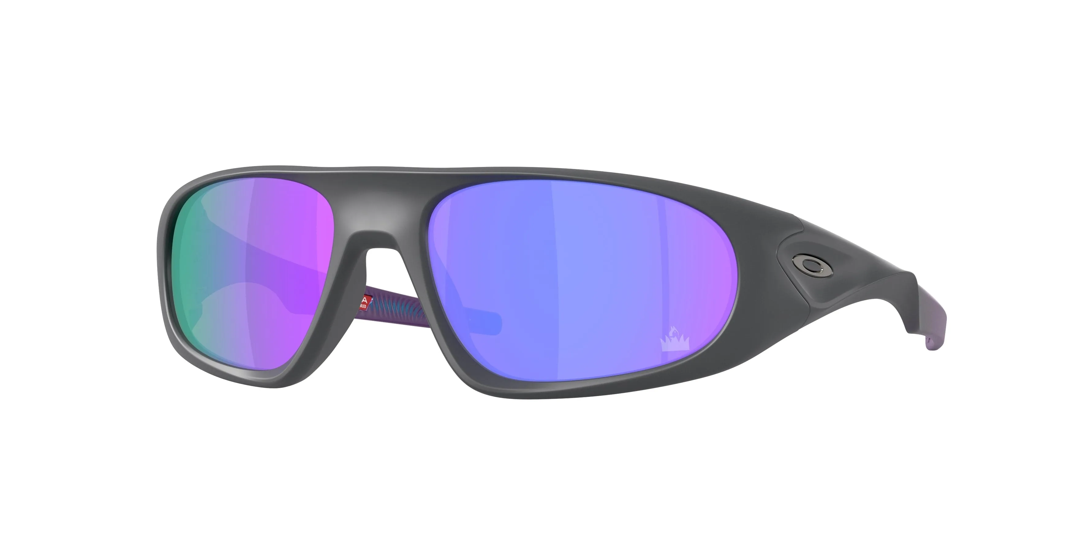Oakley OO9528 NEOFORMA 952811 Occhiali da sole O_Matter Grigio Viola Rotonda Normale - immagine 1