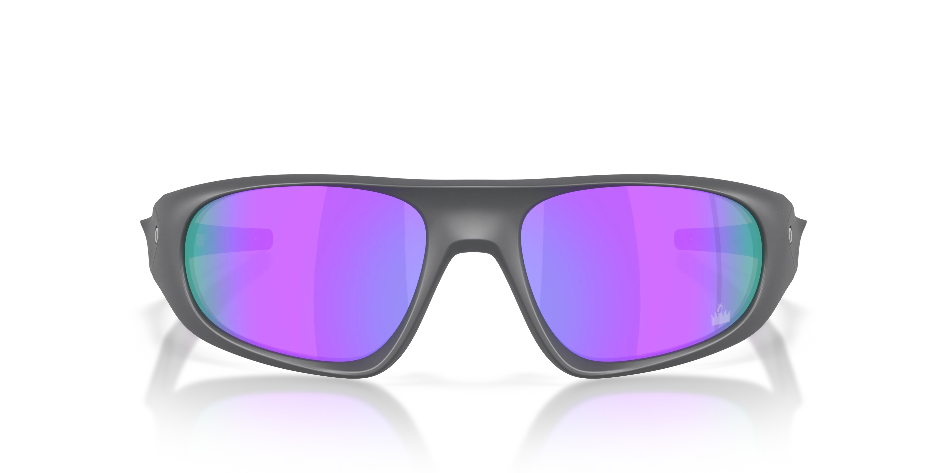 Oakley OO9528 NEOFORMA 952811 Occhiali da sole O_Matter Grigio Viola Rotonda Normale - immagine 3