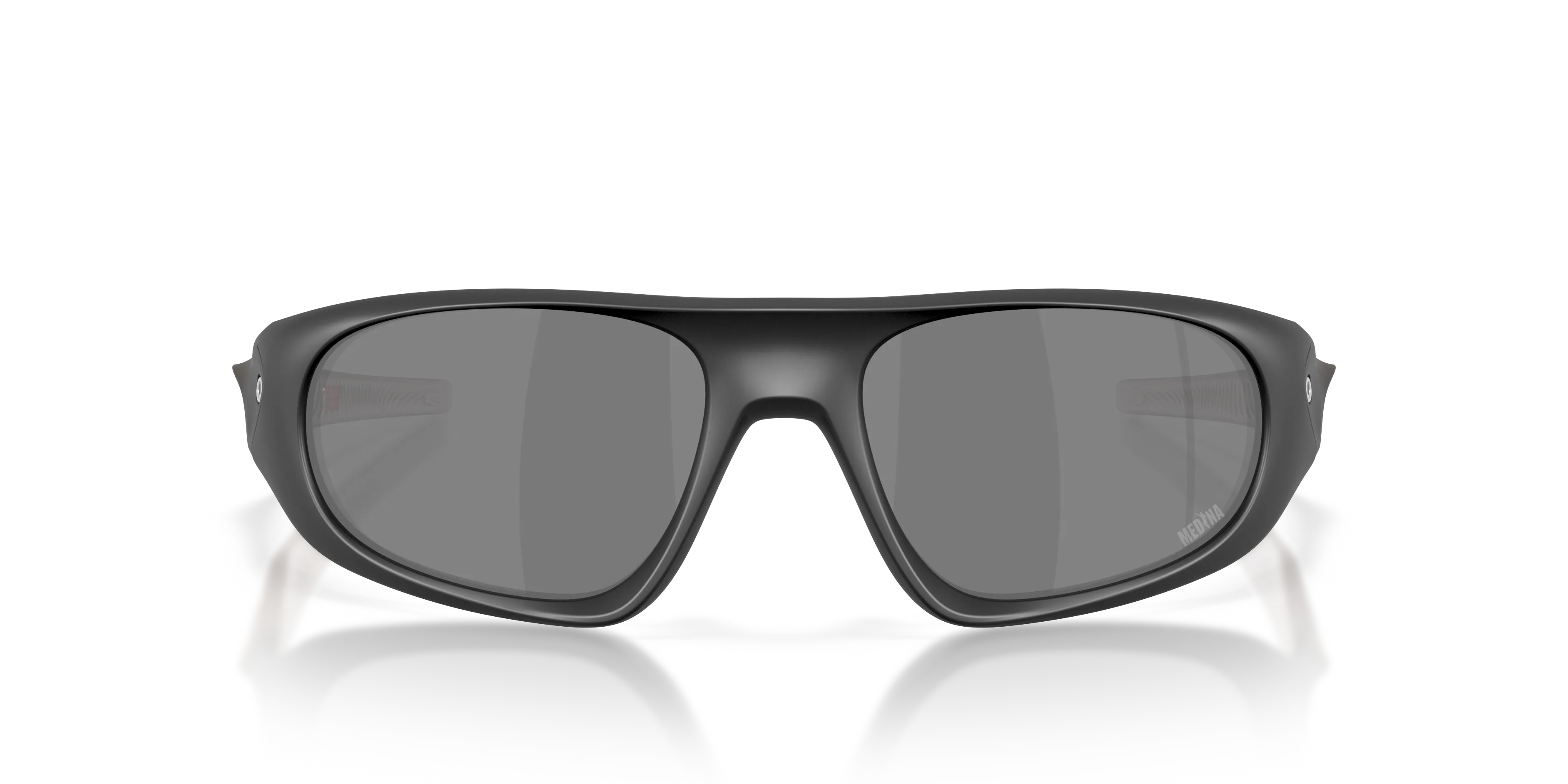 Oakley OO9528 NEOFORMA 952809 Occhiali da sole O_Matter Nero Grigio Rotonda Normale - immagine 3