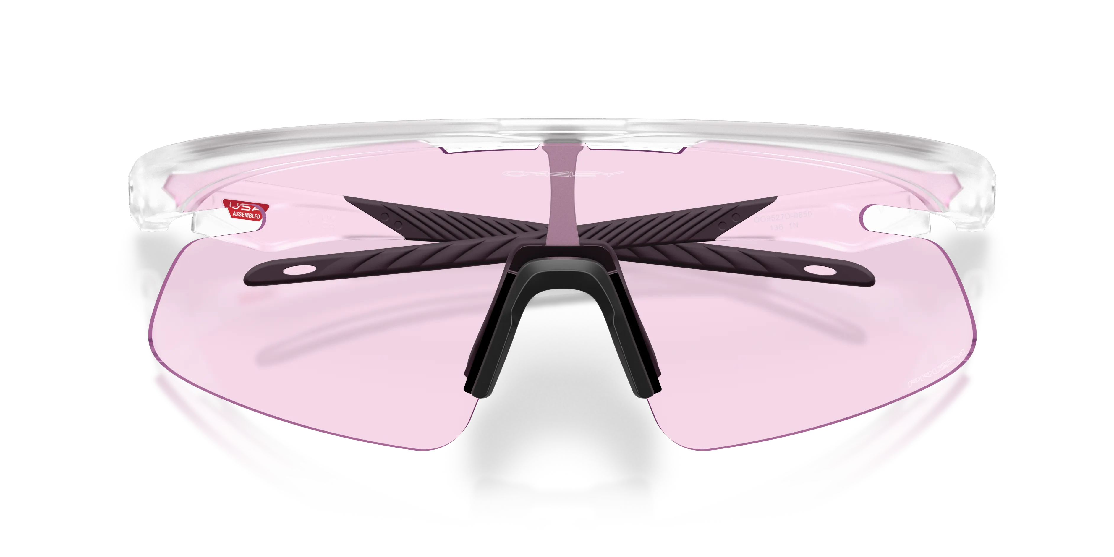 Oakley OO9527D RSLV LITE 952708 Occhiali da sole O_Matter Trasparente Rosa Squadrata Normale - immagine 2