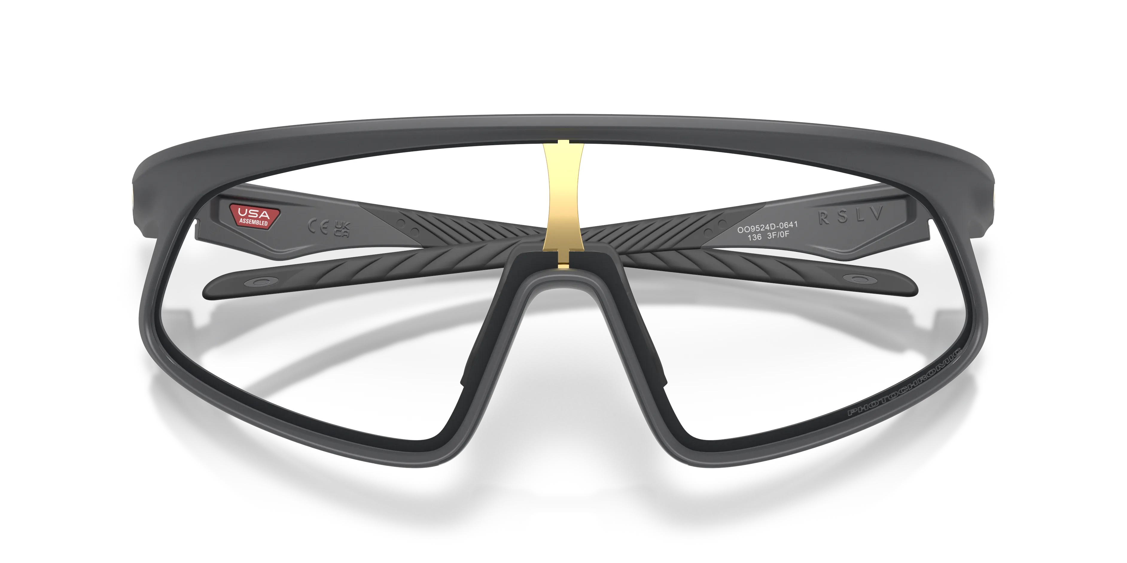 Oakley OO9524D RSLV 141 952406 Occhiali da sole O_Matter Grigio Grigio Squadrata Fotocromatiche - immagine 2