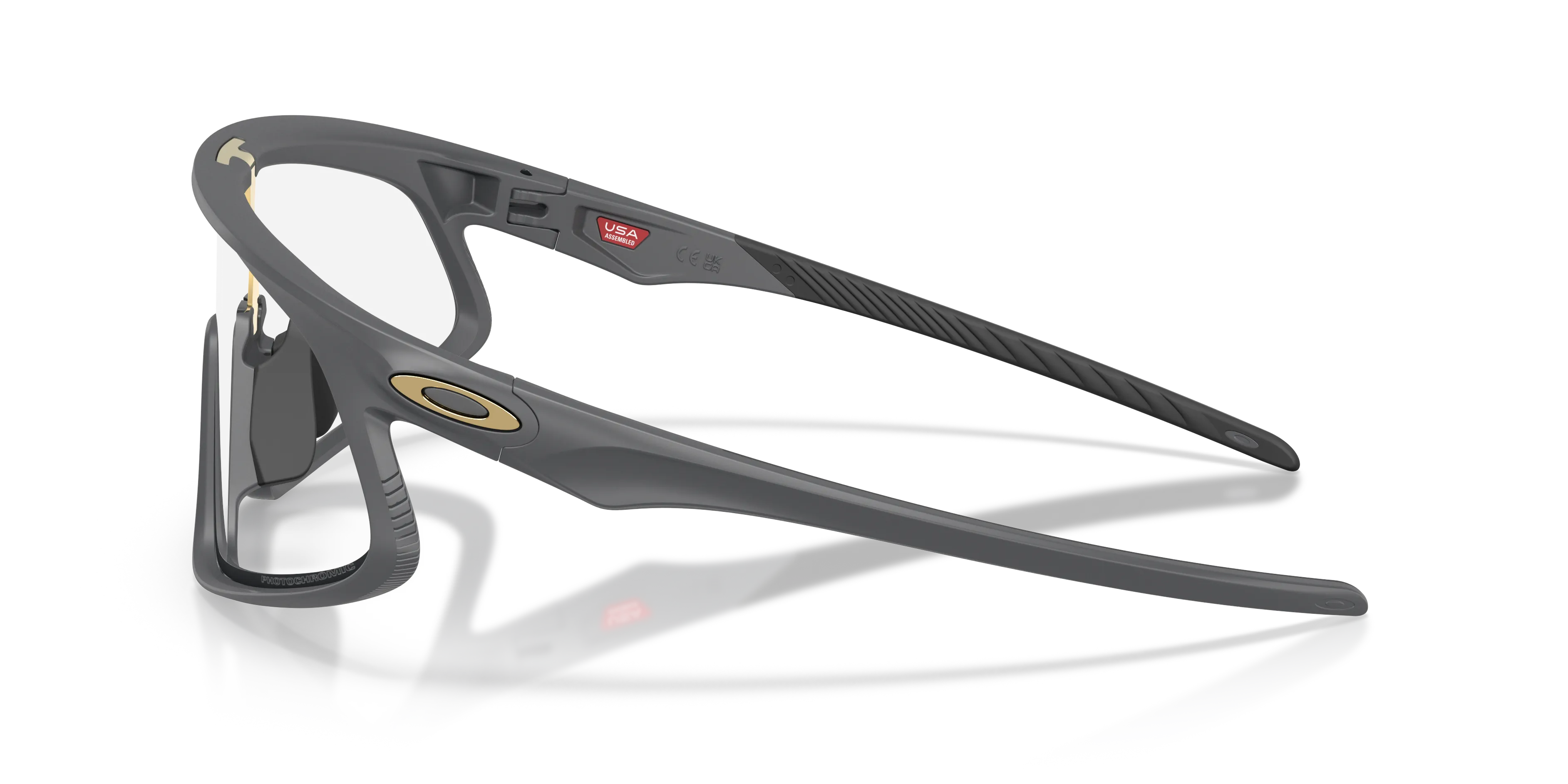 Oakley OO9524D RSLV 141 952406 Occhiali da sole O_Matter Grigio Grigio Squadrata Fotocromatiche - immagine 4