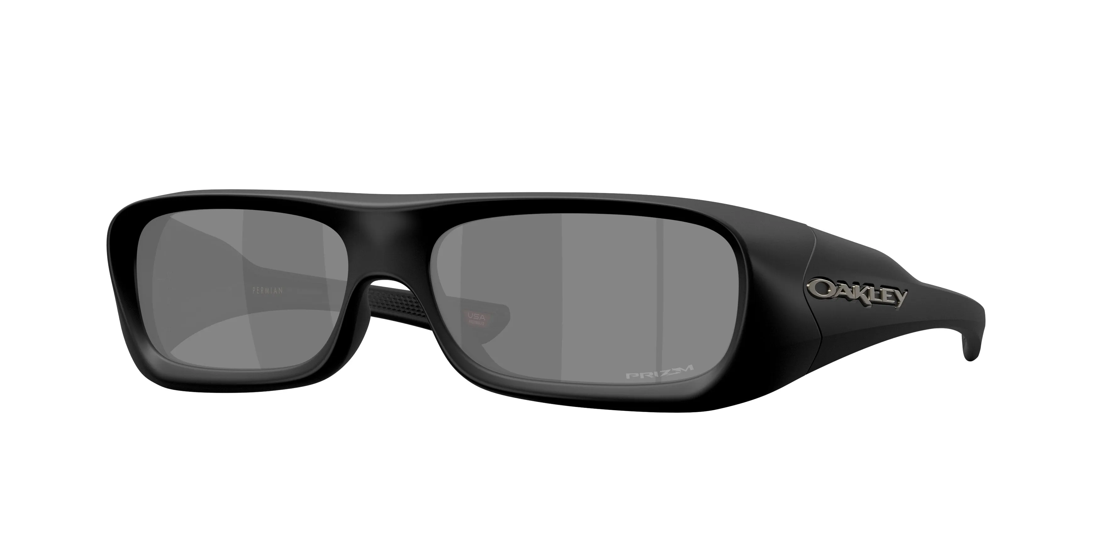 Oakley OO9520 PERMIAN 952009 Occhiali da sole O_Matter Nero Grigio Squadrata Normale - immagine 1