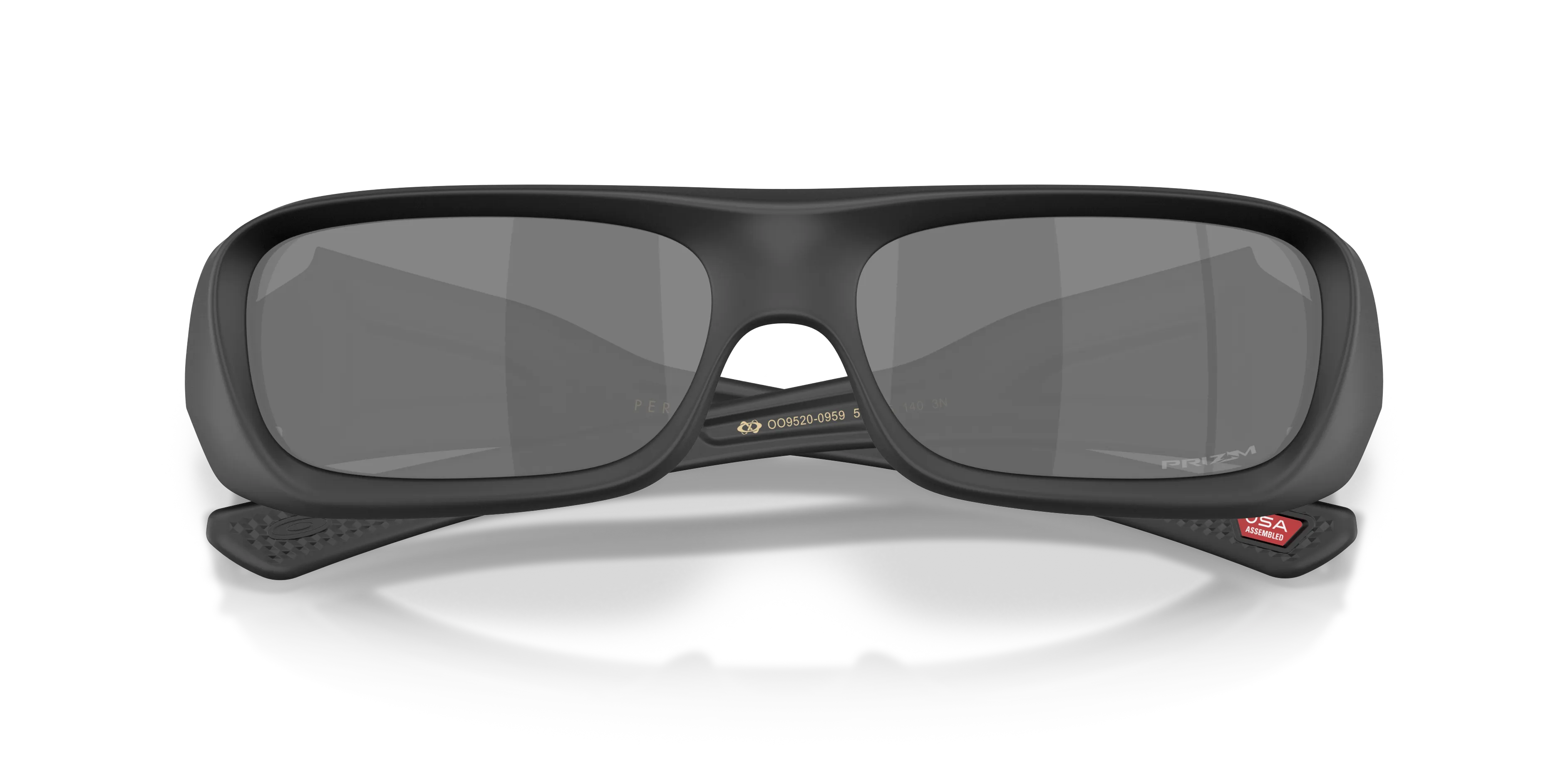 Oakley OO9520 PERMIAN 952009 Occhiali da sole O_Matter Nero Grigio Squadrata Normale - immagine 2