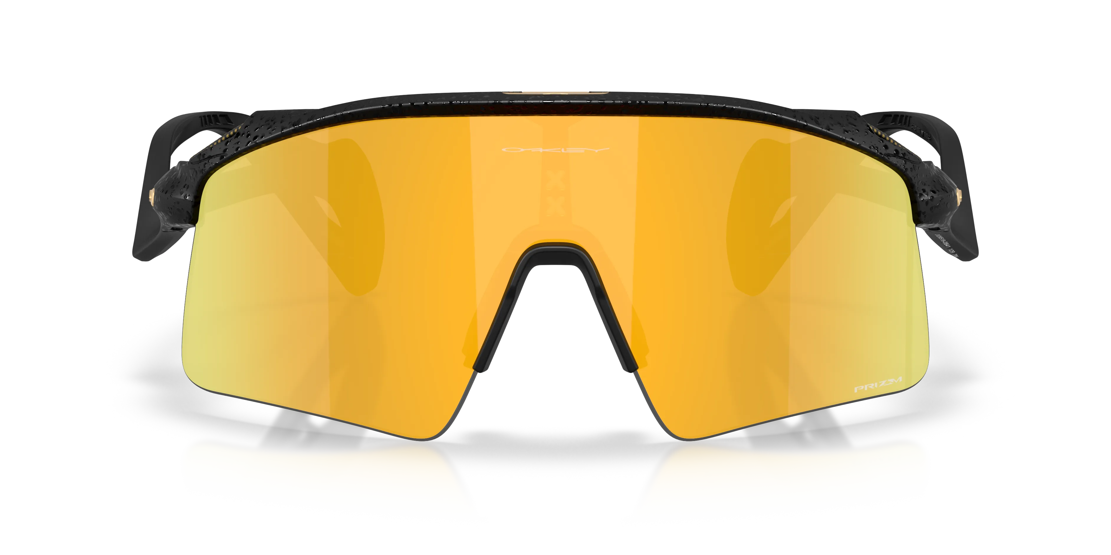 Oakley OO9519 STUNT WING 951908 Occhiali da sole O_Matter Nero Oro Squadrata Normale - immagine 2