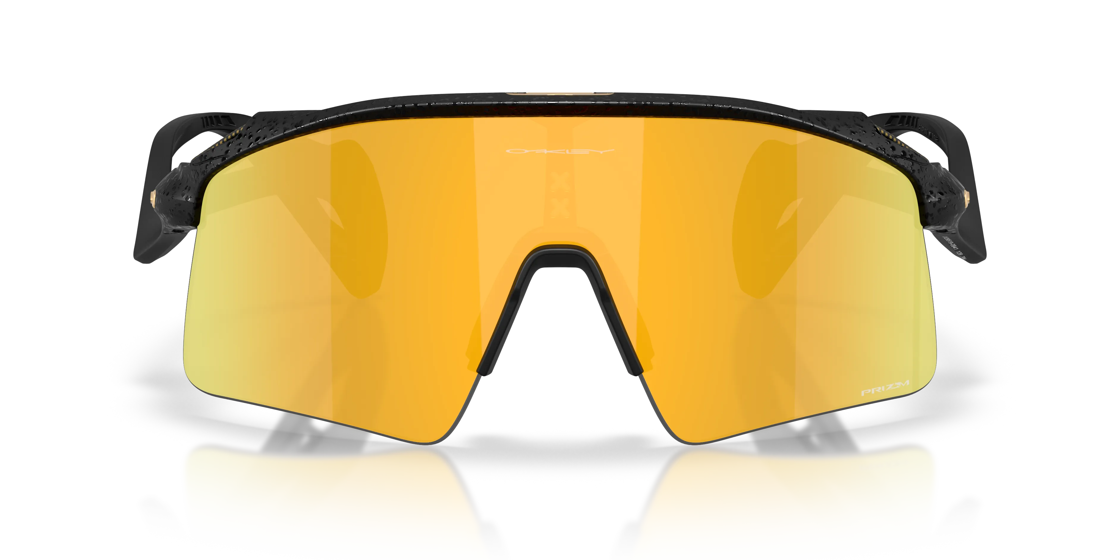 Oakley OO9519 STUNT WING 951908 Occhiali da sole O_Matter Nero Oro Squadrata Normale - immagine 3